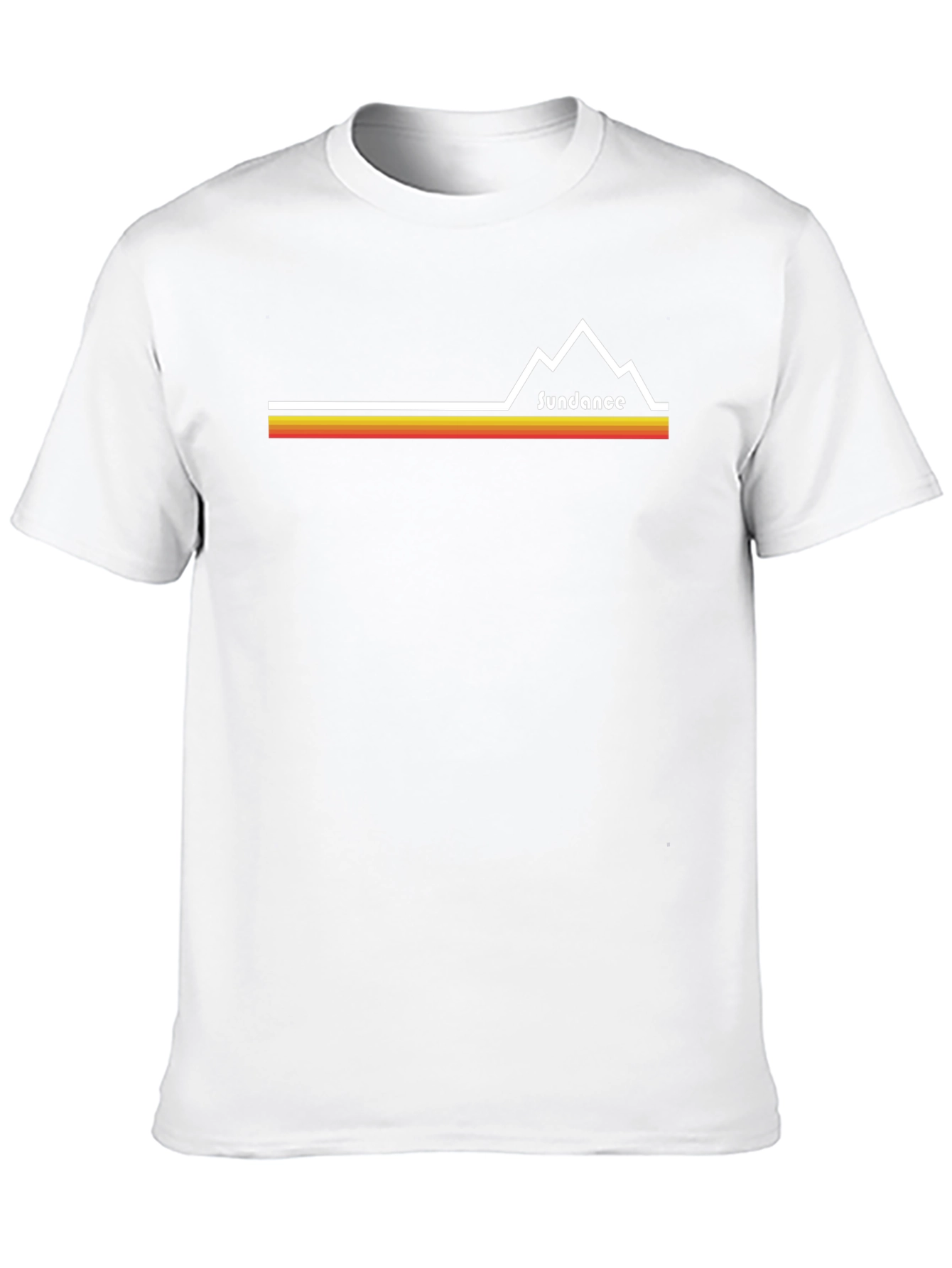 Sundance Graphic Tee - Retro Mountain Design