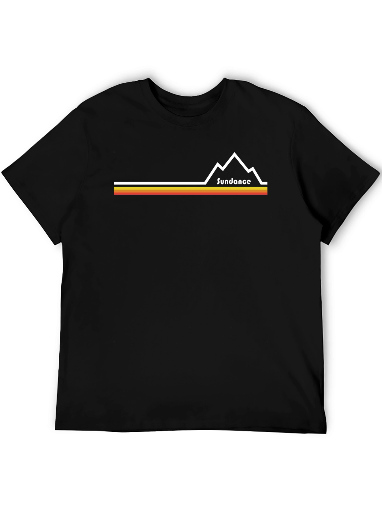 Sundance Graphic Tee - Retro Mountain Design