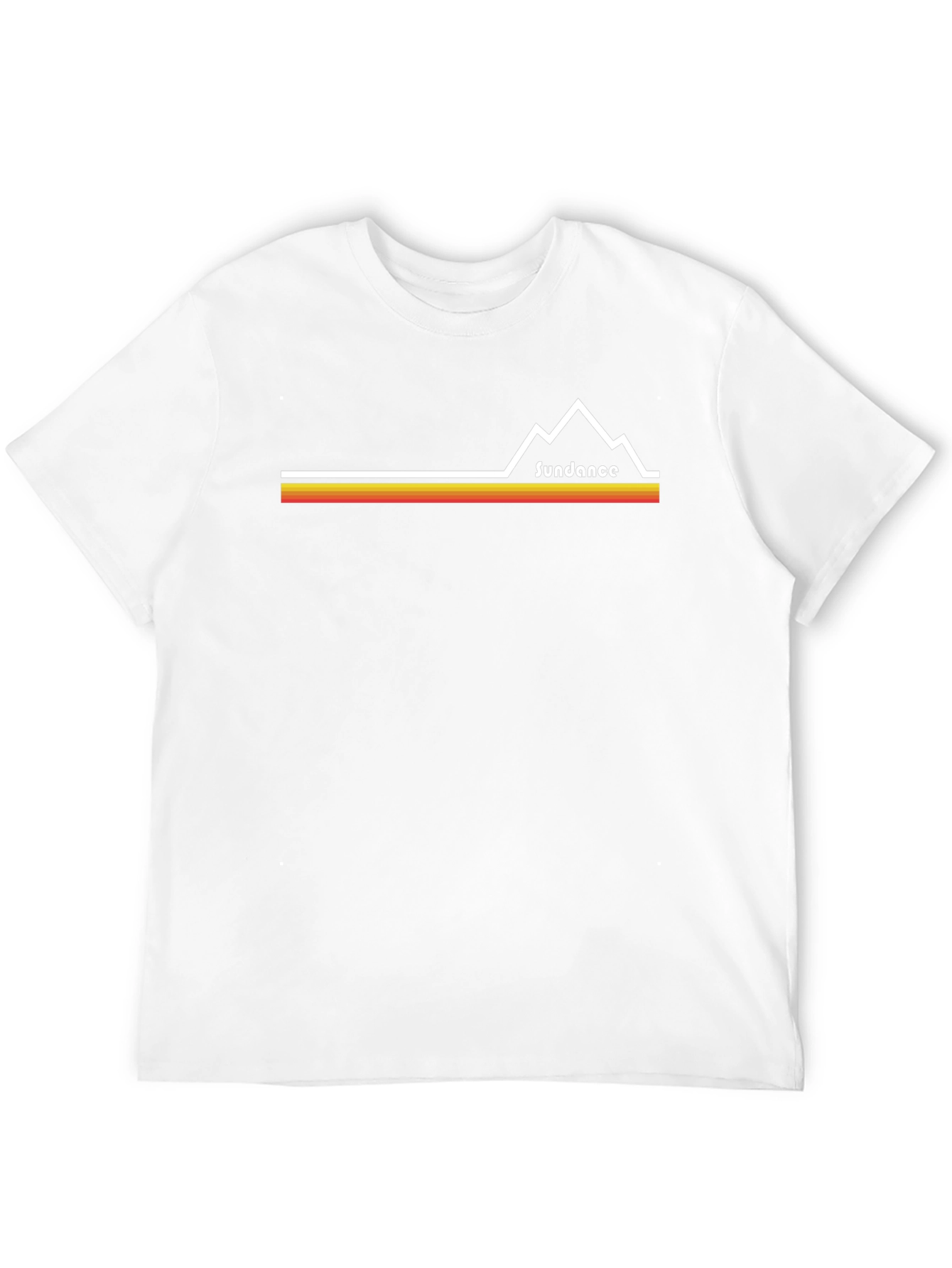 Sundance Graphic Tee - Retro Mountain Design