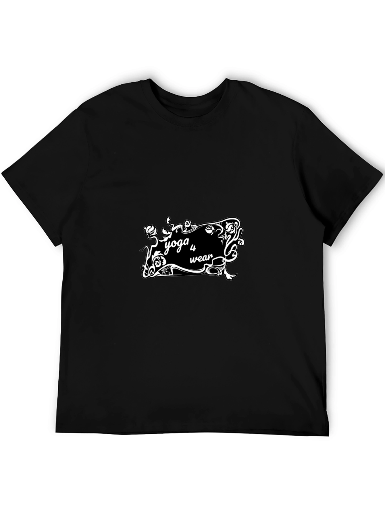 Yoga 4 Wear Black Graphic Tee