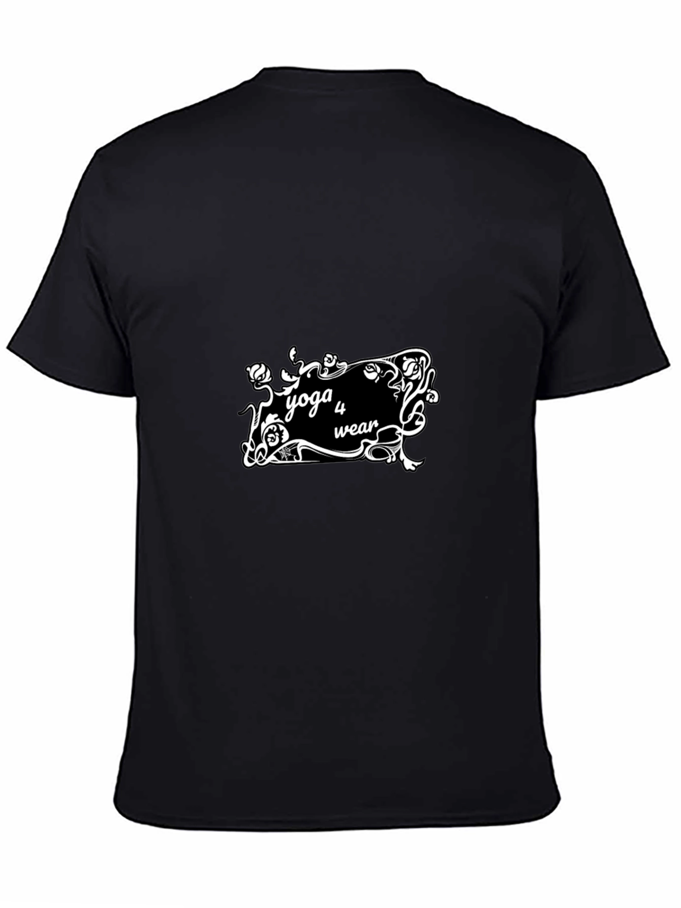 Yoga 4 Wear Black Graphic Tee