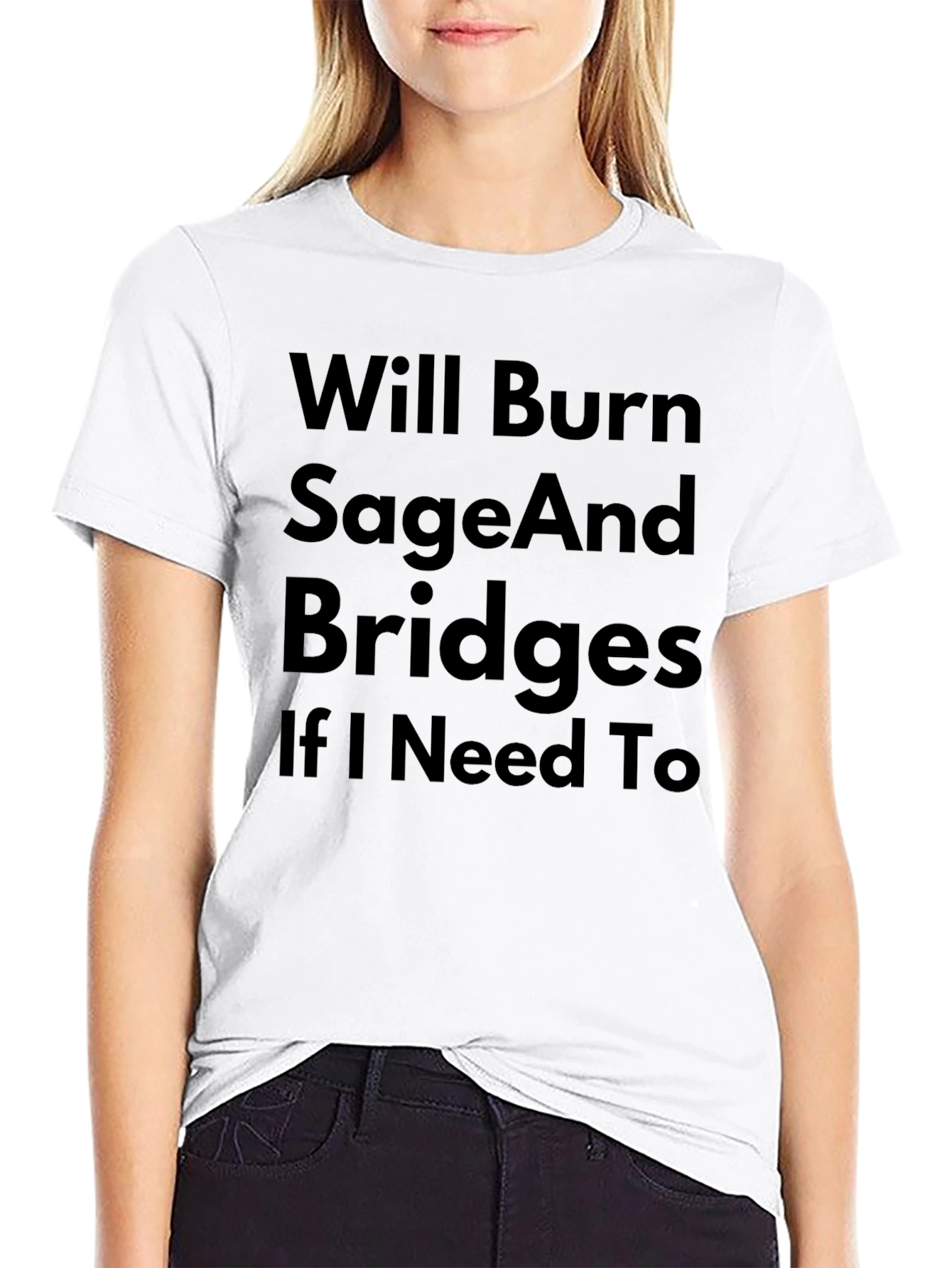 Will Burn Sage and Bridges Graphic Tee
