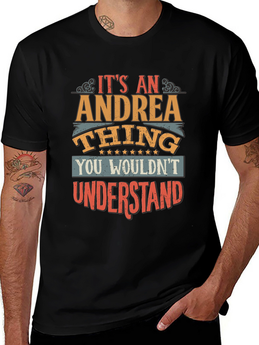Andrea Thing T-Shirt - Novelty Gift