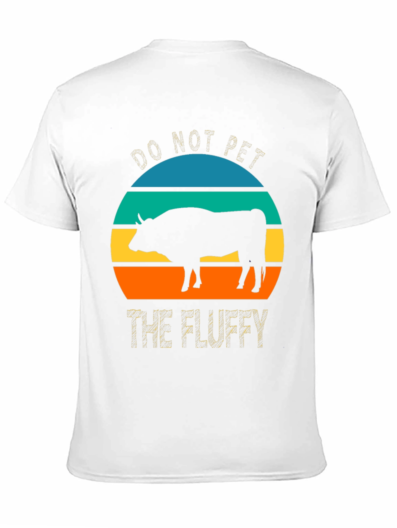 Do Not Pet The Fluffy Bison Graphic Tee