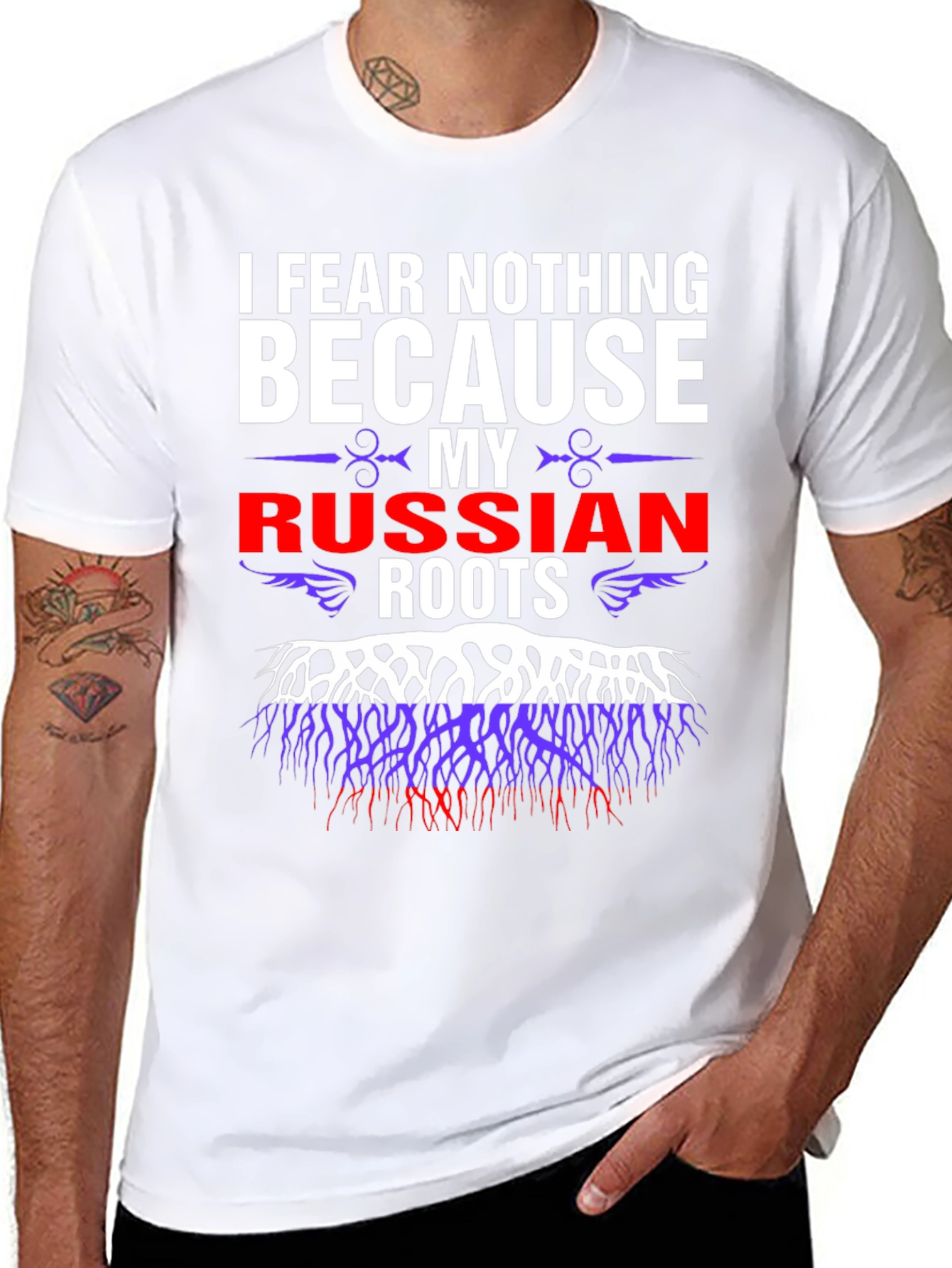 Russian Roots Graphic T-Shirt