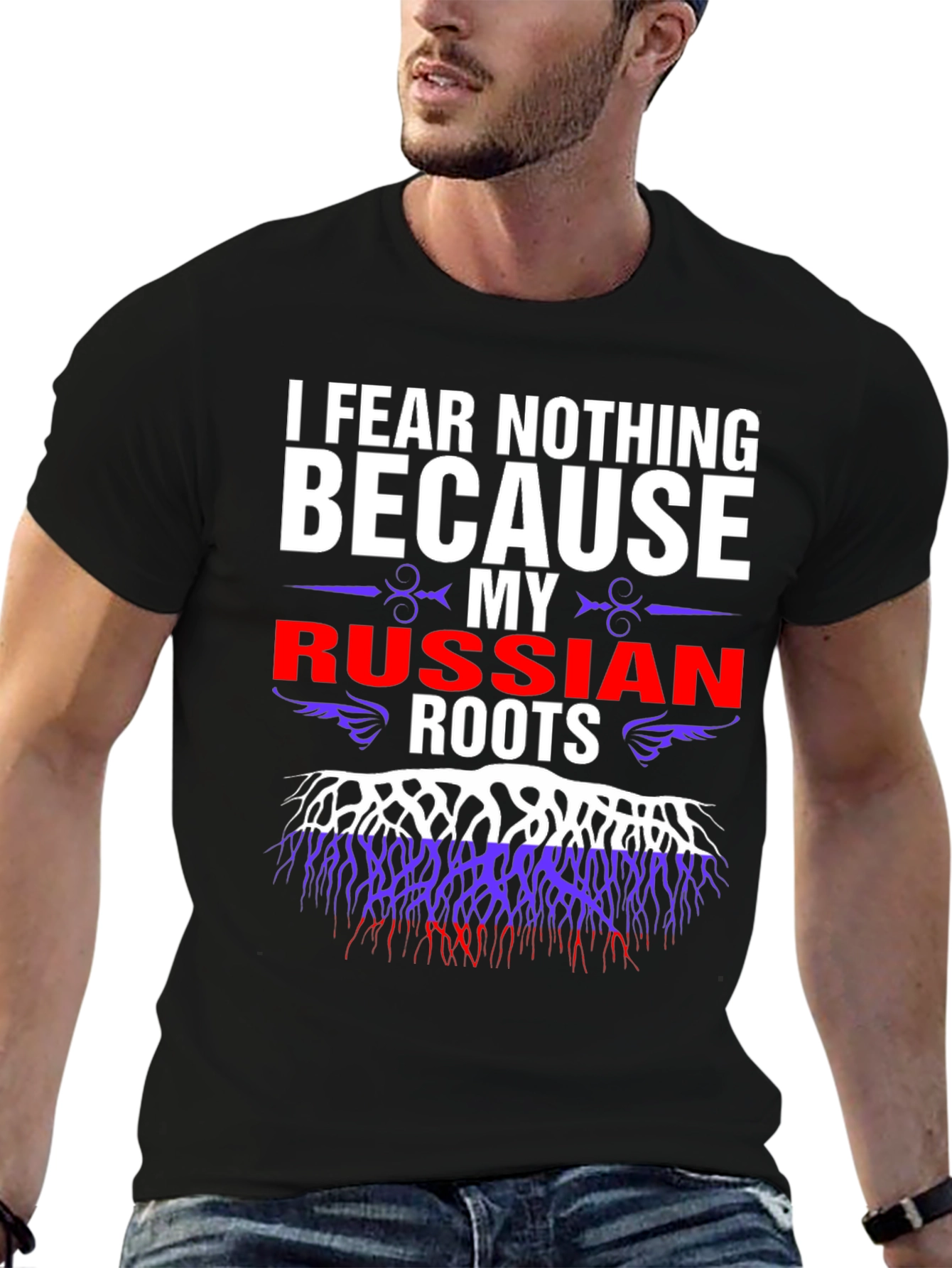 Russian Roots Graphic T-Shirt