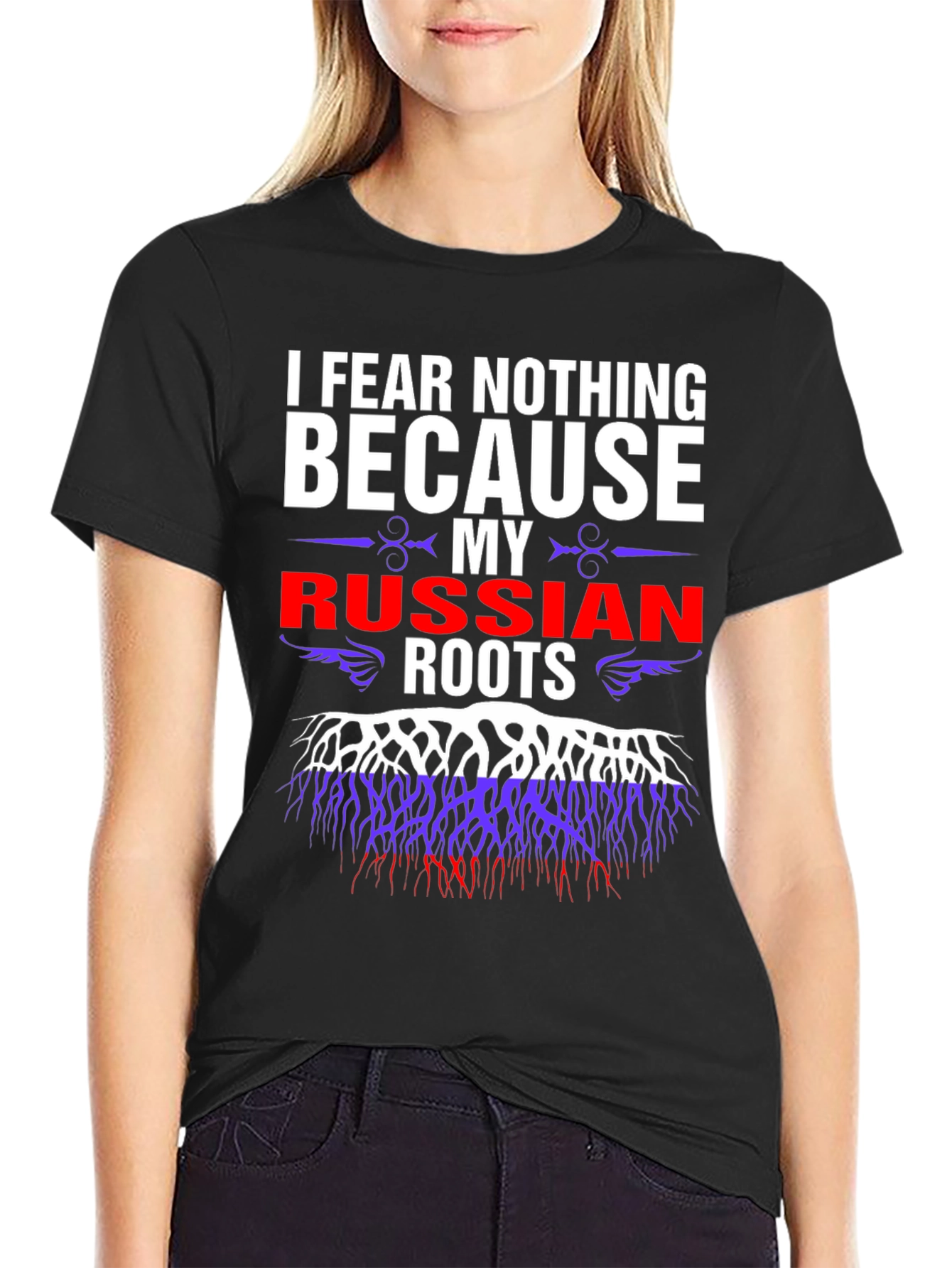 Russian Roots Graphic T-Shirt