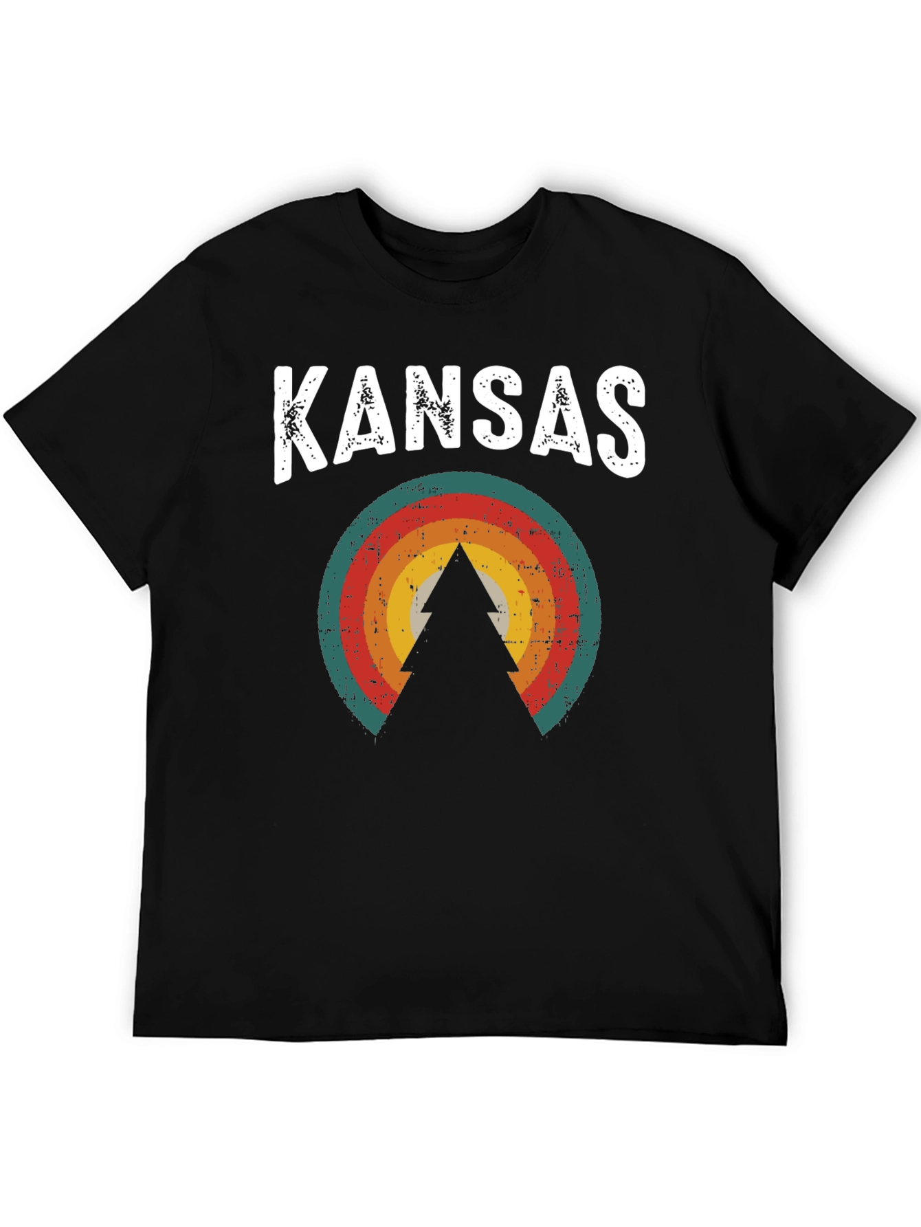 Kansas Retro Style Graphic Tee