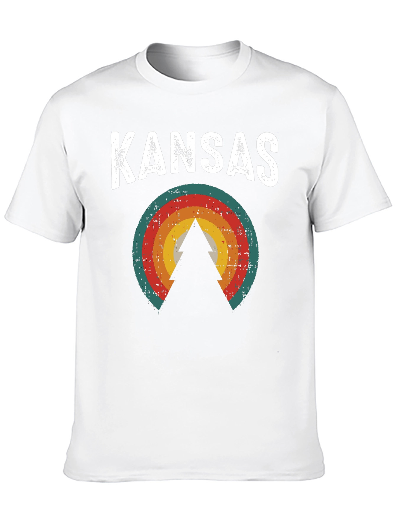 Kansas Retro Style Graphic Tee