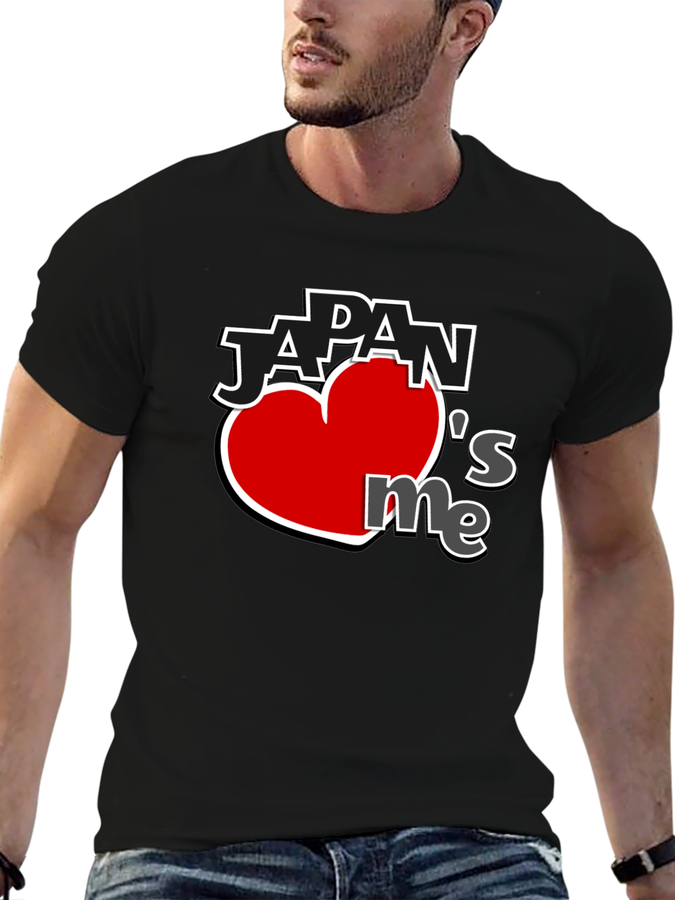 Japan Loves Me Graphic Tee - Stylish Comfort