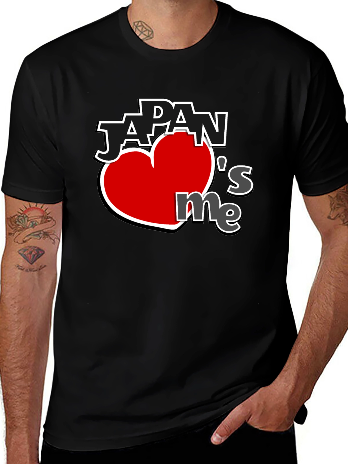 Japan Loves Me Graphic Tee - Stylish Comfort