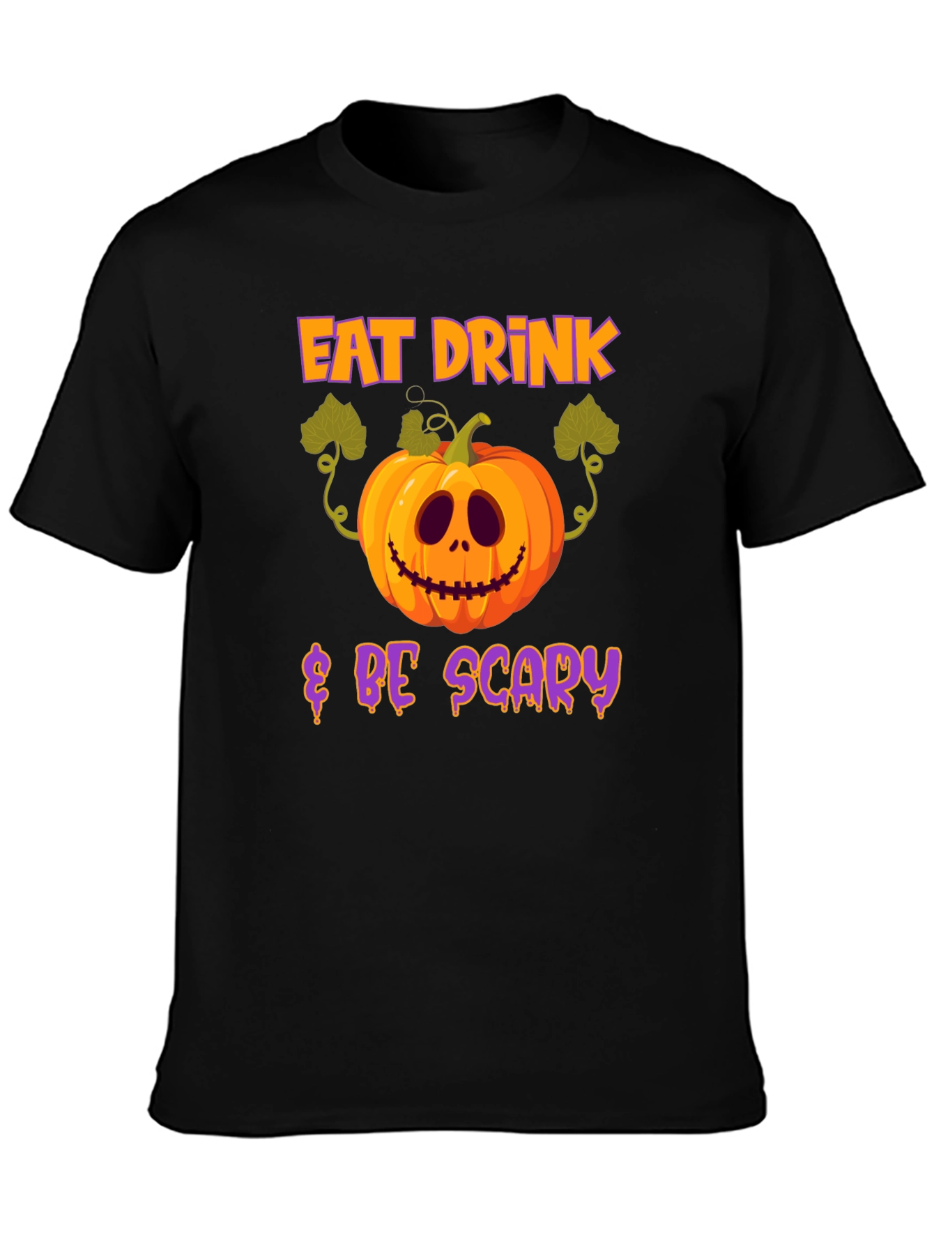 Eat Drink & Be Scary Halloween T-Shirt