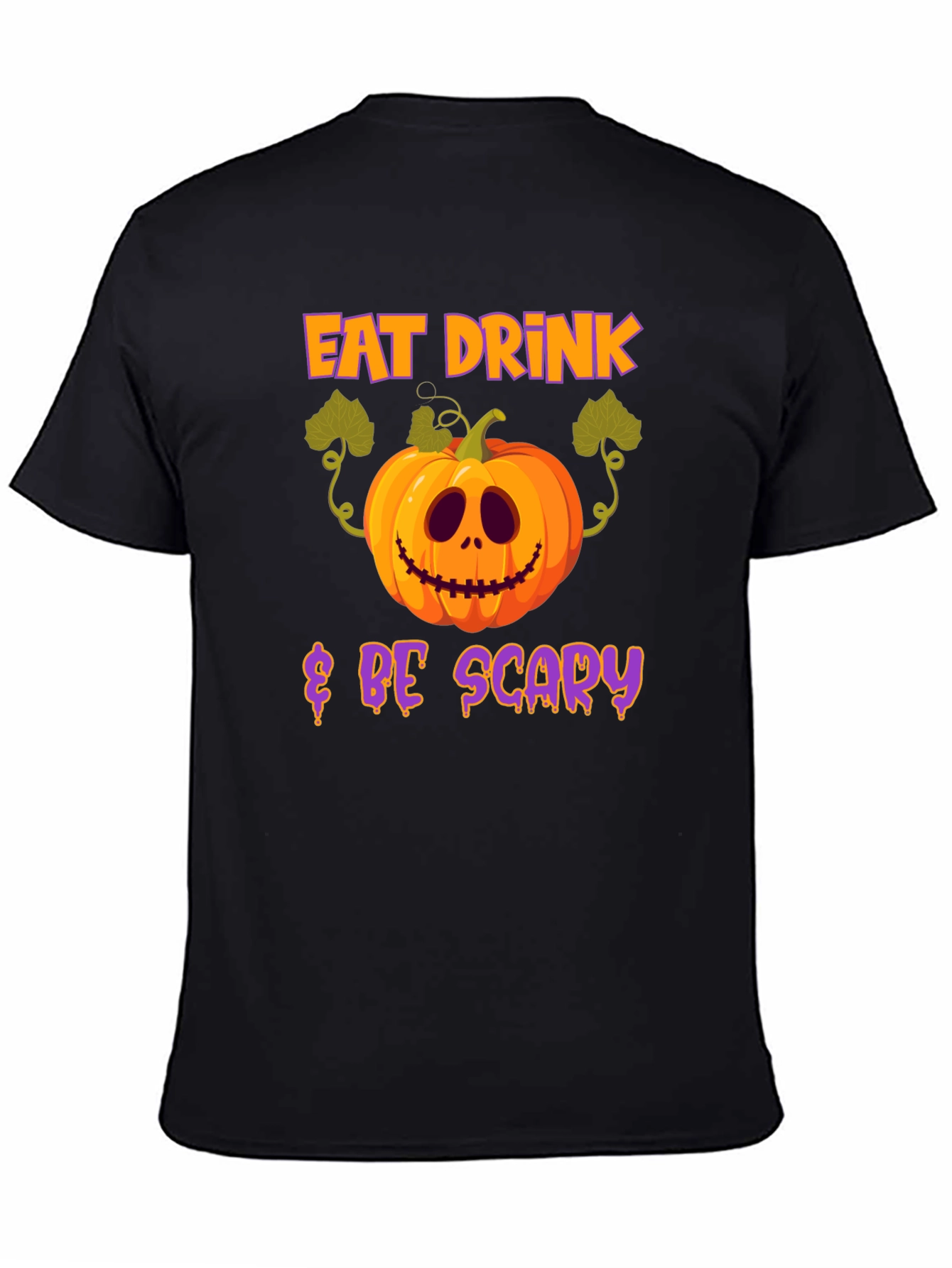 Eat Drink & Be Scary Halloween T-Shirt
