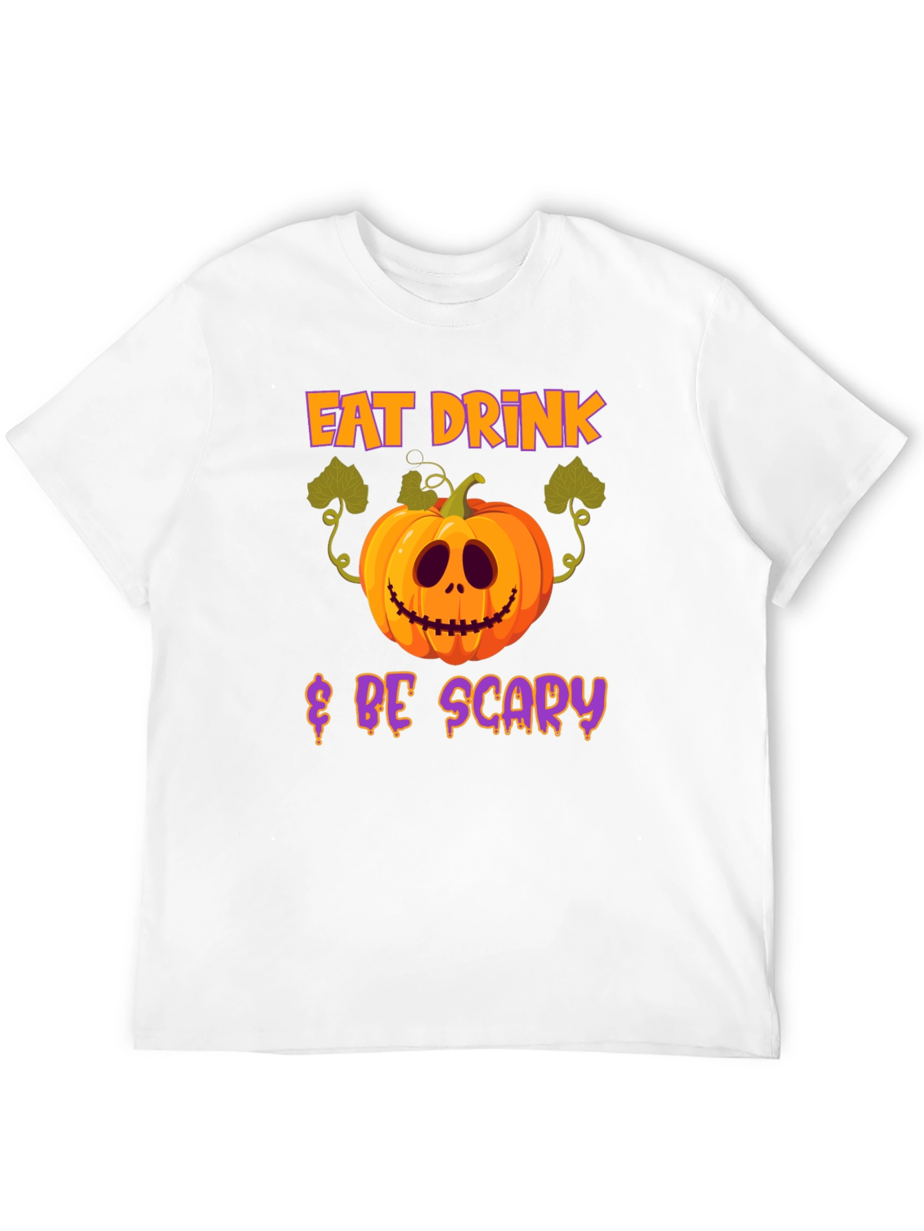 Eat Drink & Be Scary Halloween T-Shirt
