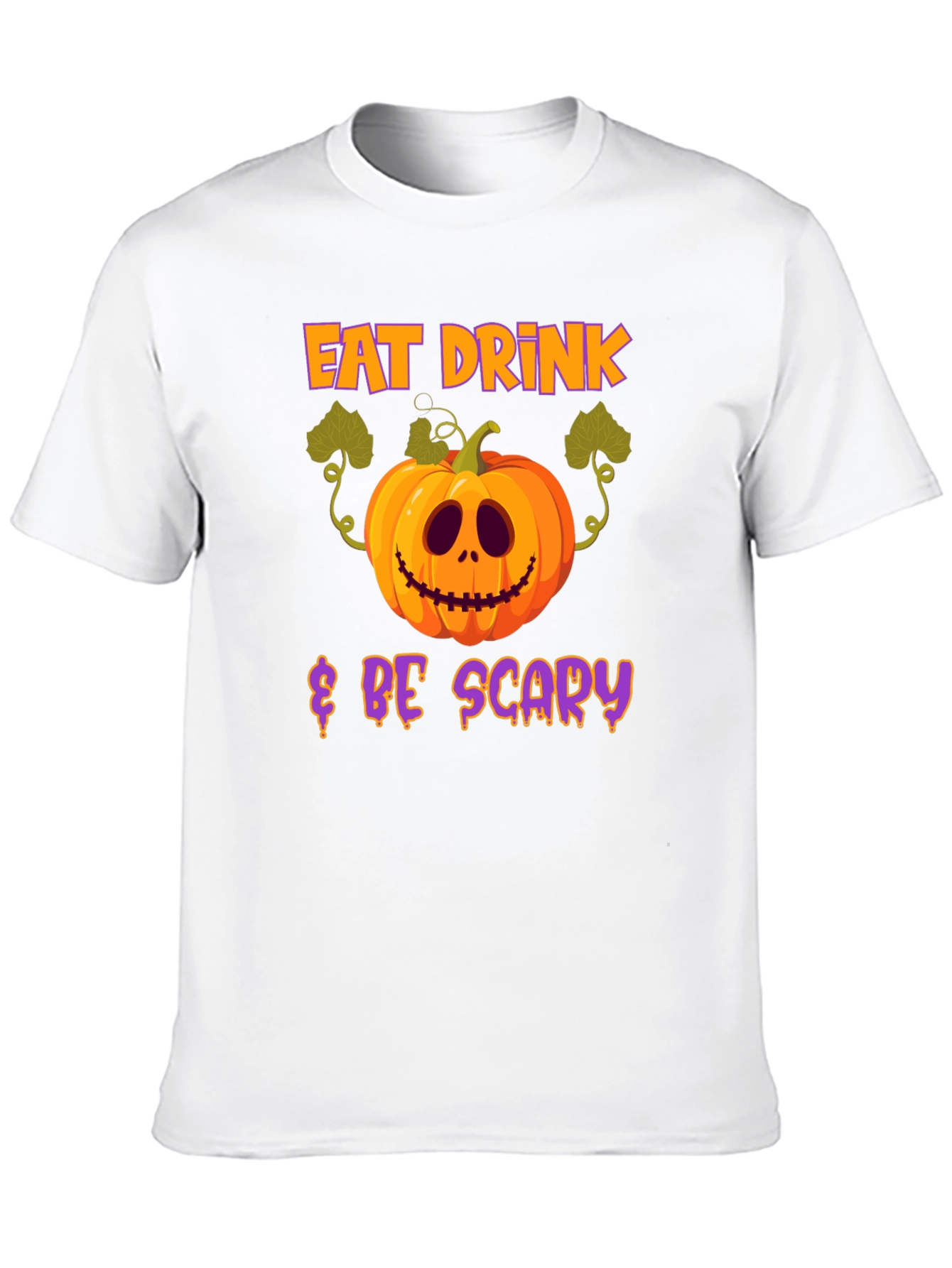 Eat Drink & Be Scary Halloween T-Shirt