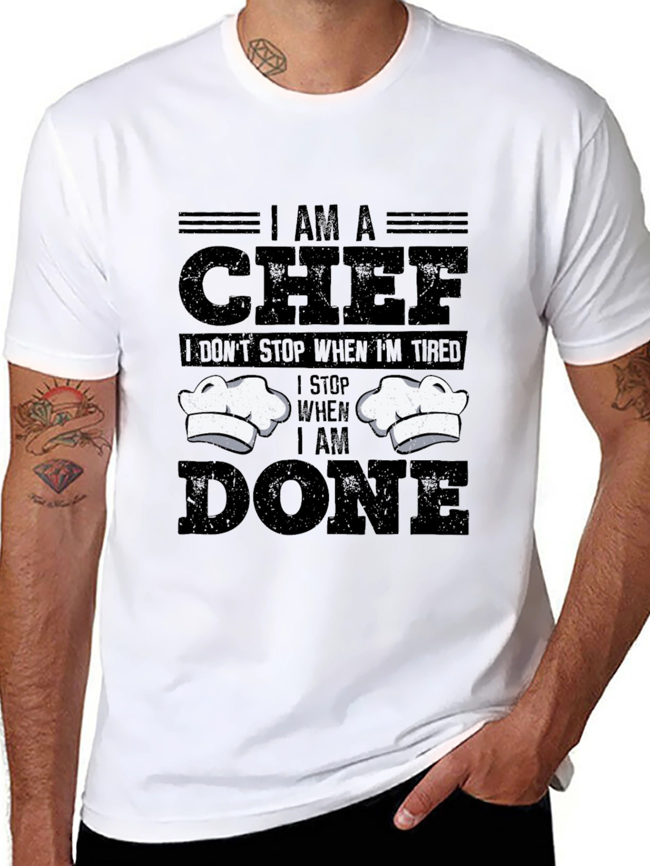I Am A Chef T-Shirt - Funny Culinary Design