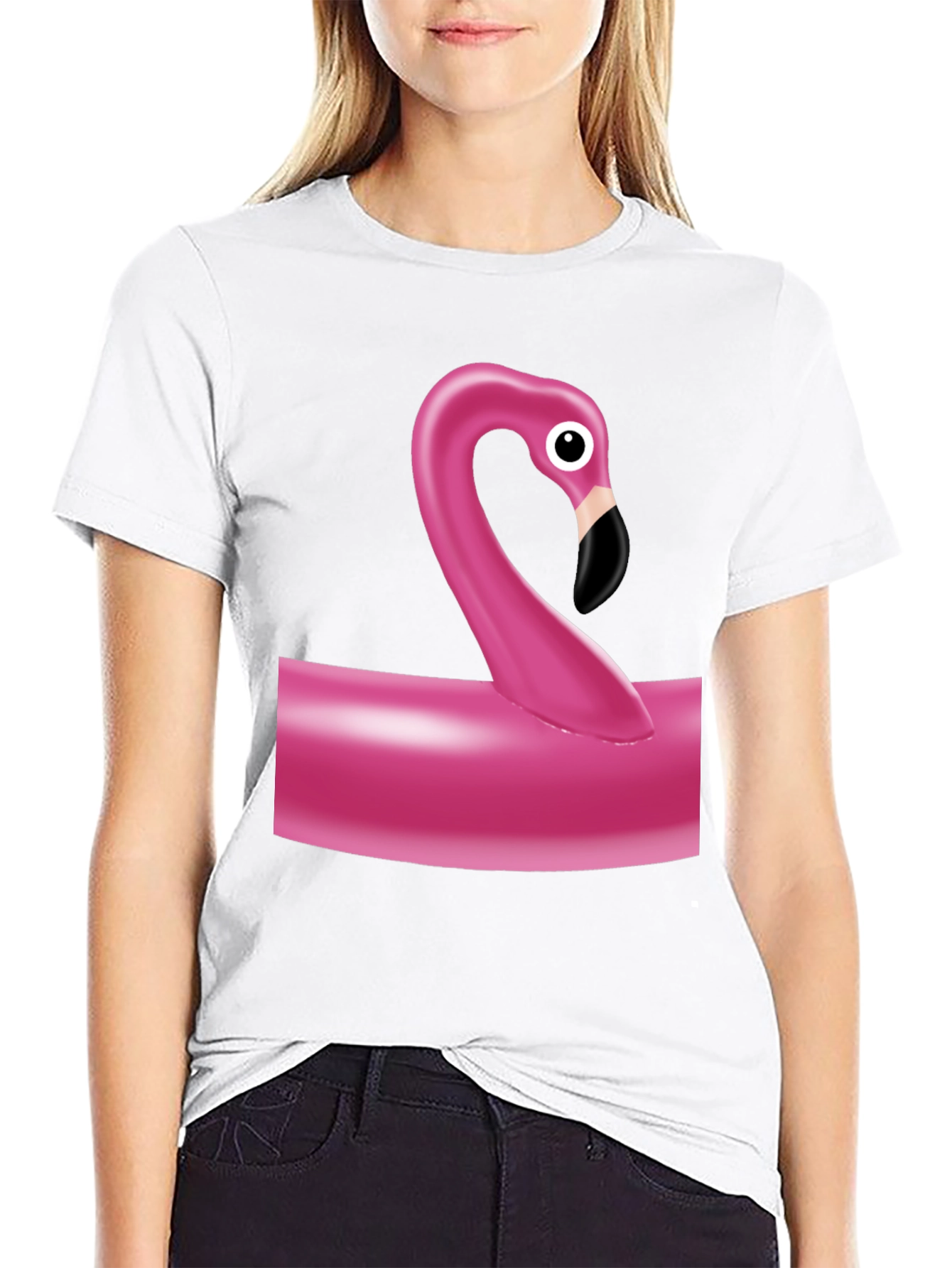Black Flamingo Tee - Fun & Stylish Graphic T-Shirt