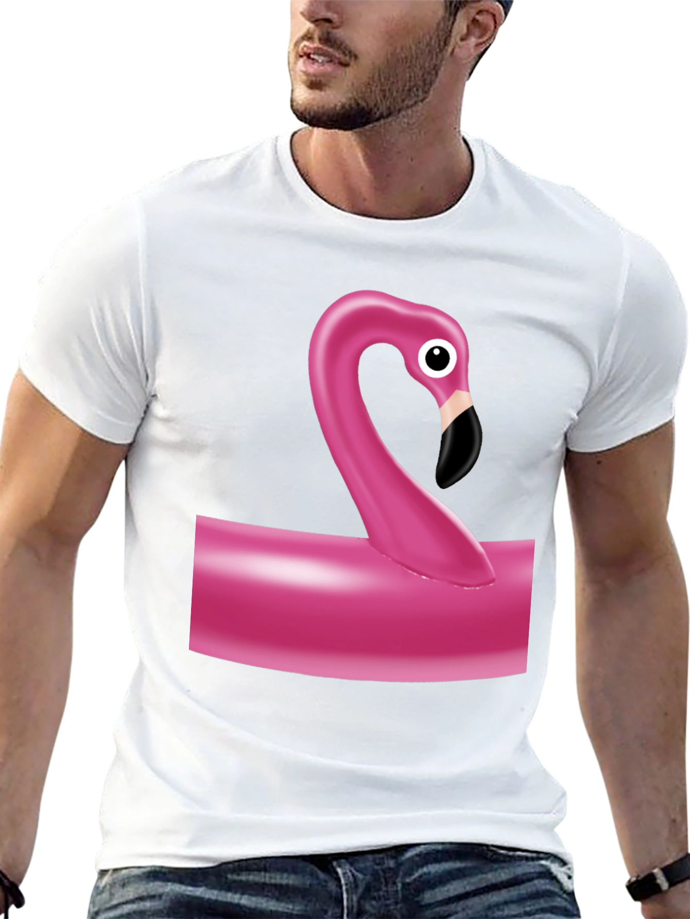 Black Flamingo Tee - Fun & Stylish Graphic T-Shirt