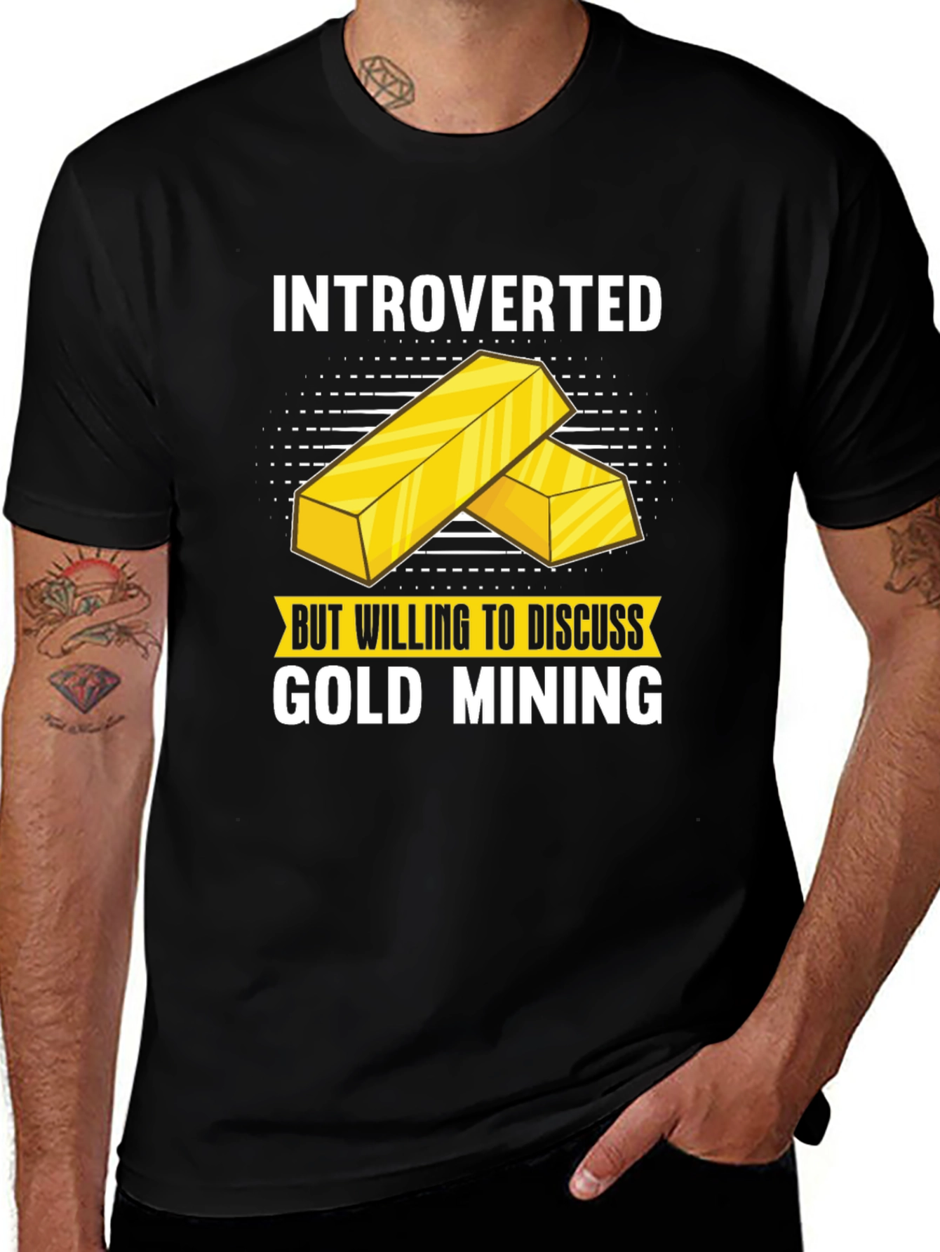 Introverted Gold Mining T-Shirt