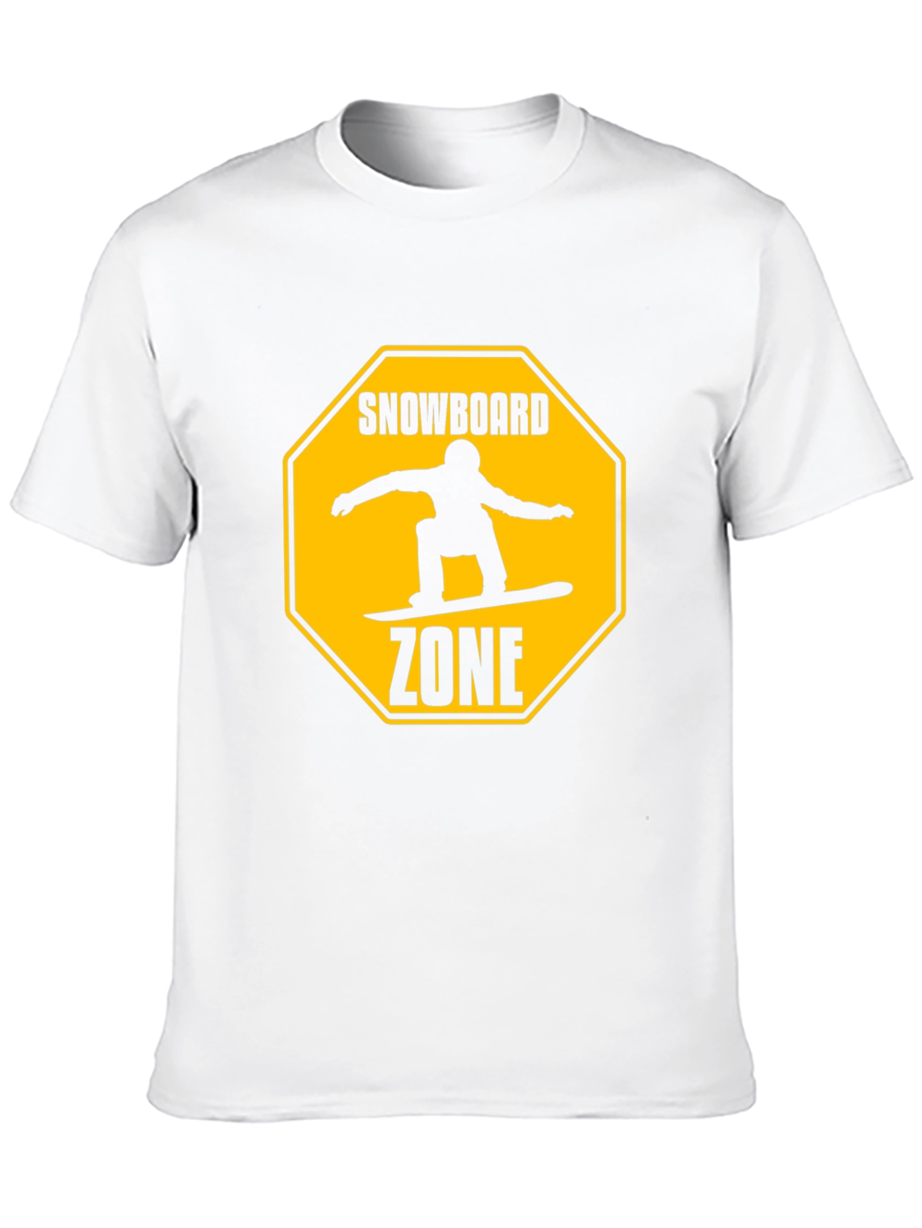 Snowboard Zone Graphic T-Shirt - Black