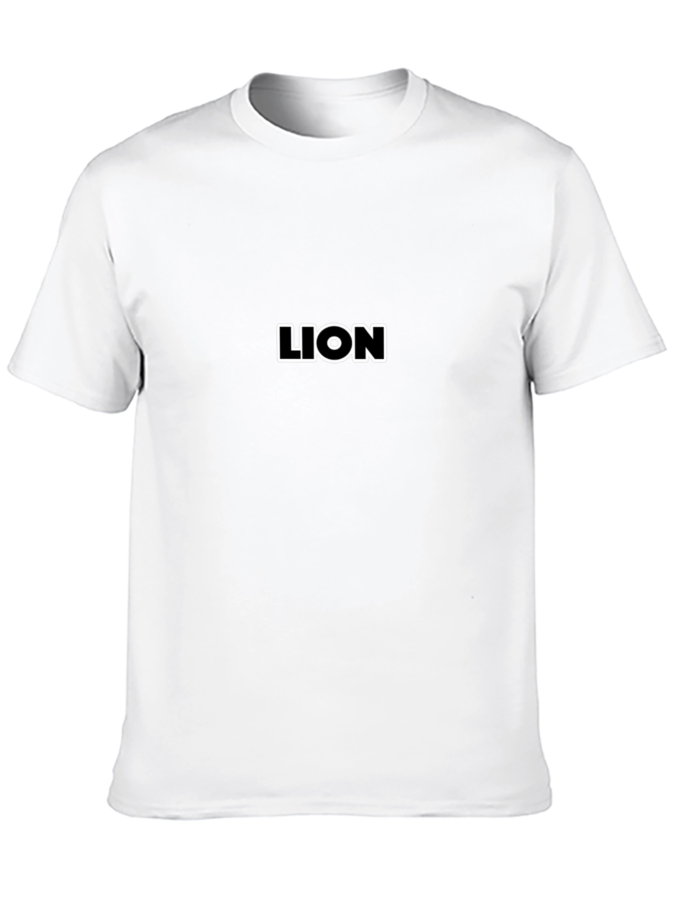 Black Lion Graphic Crewneck T-Shirt