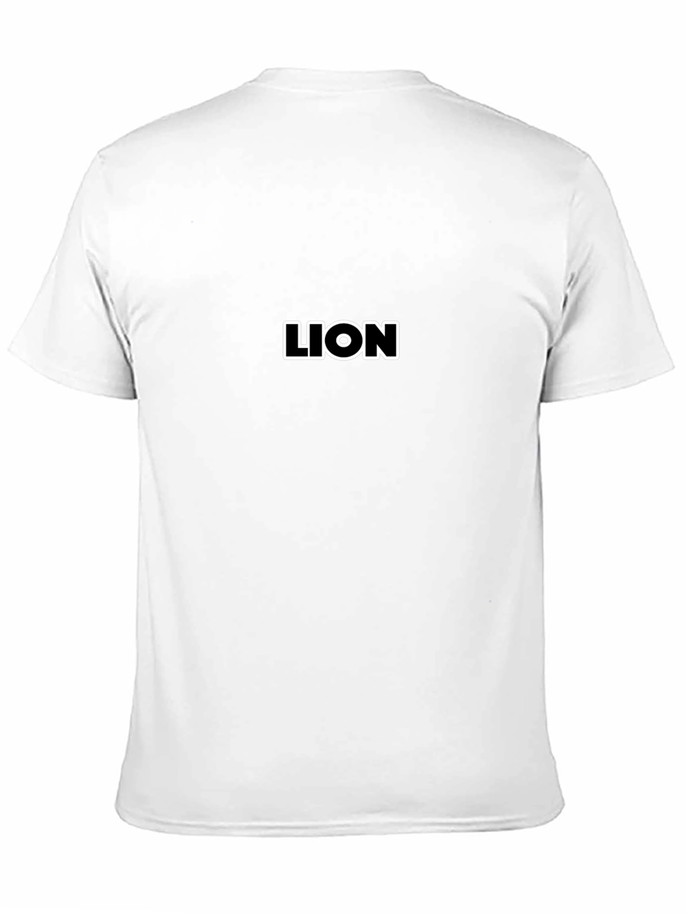 Black Lion Graphic Crewneck T-Shirt