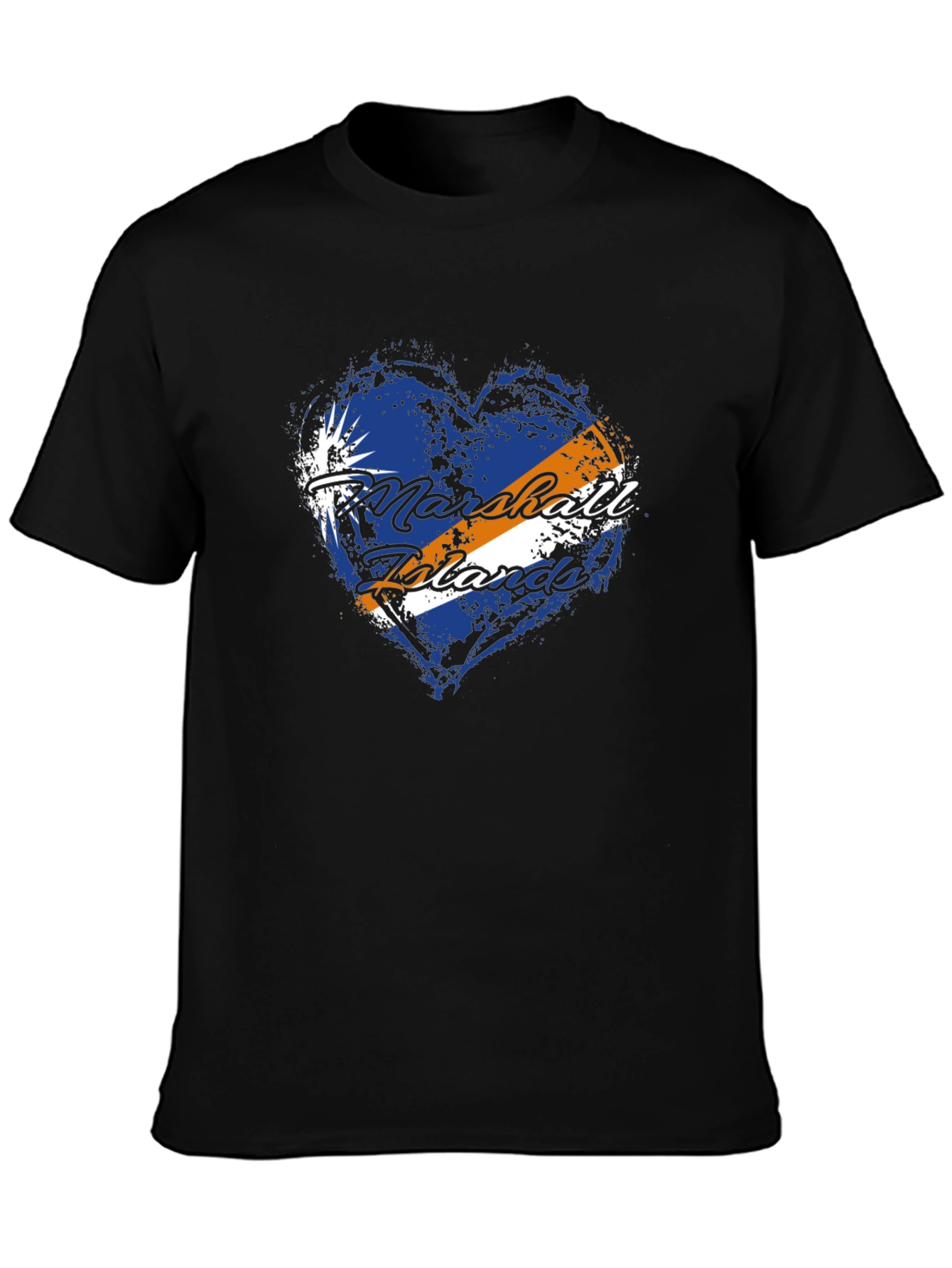 Marshall Islands Flag Heart T-Shirt