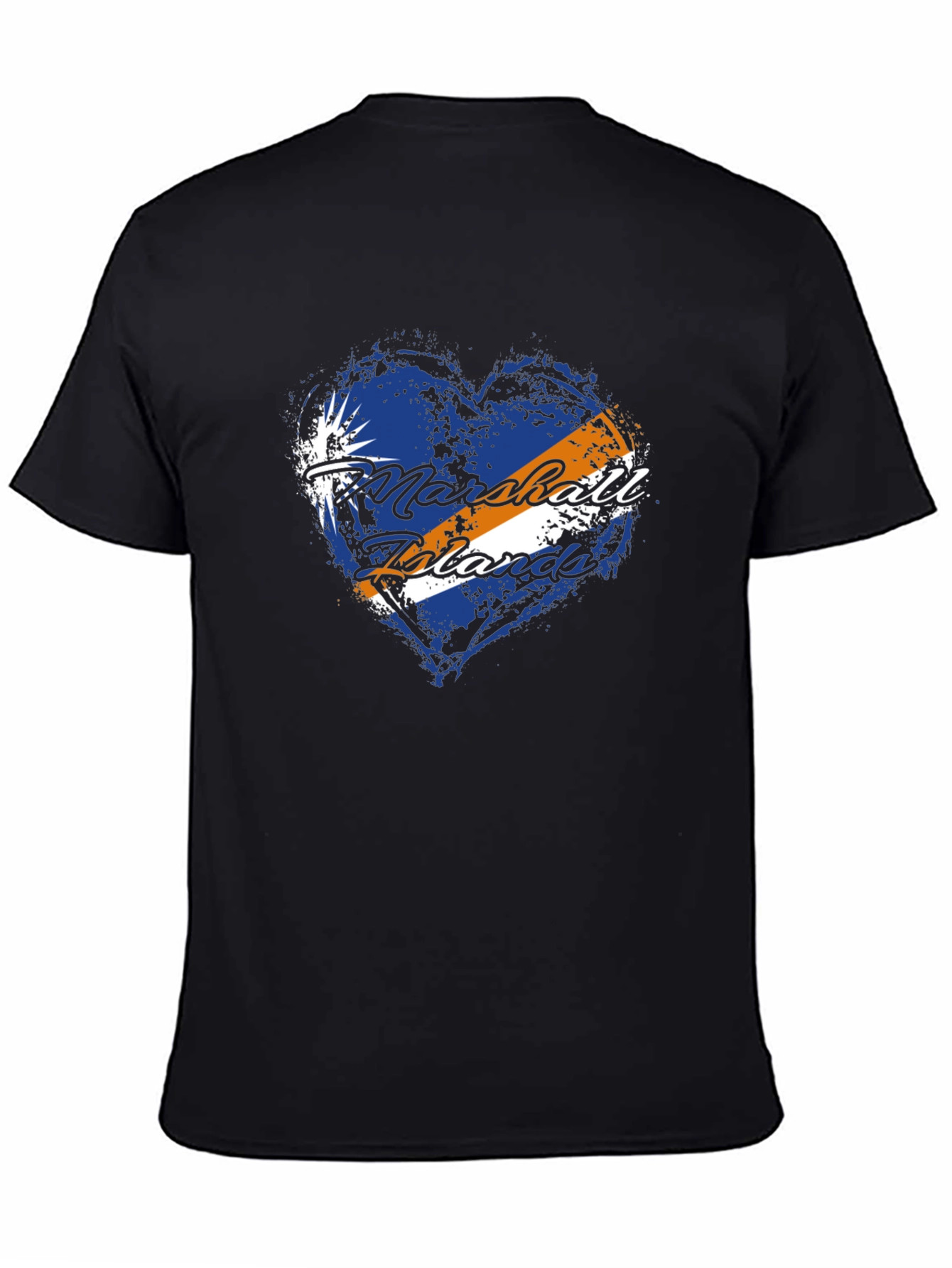Marshall Islands Flag Heart T-Shirt