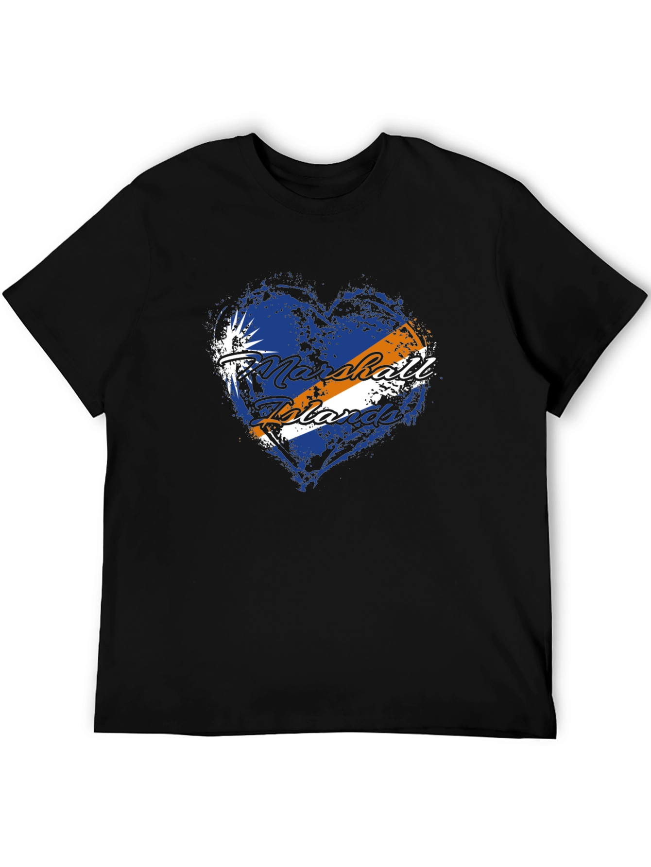 Marshall Islands Flag Heart T-Shirt