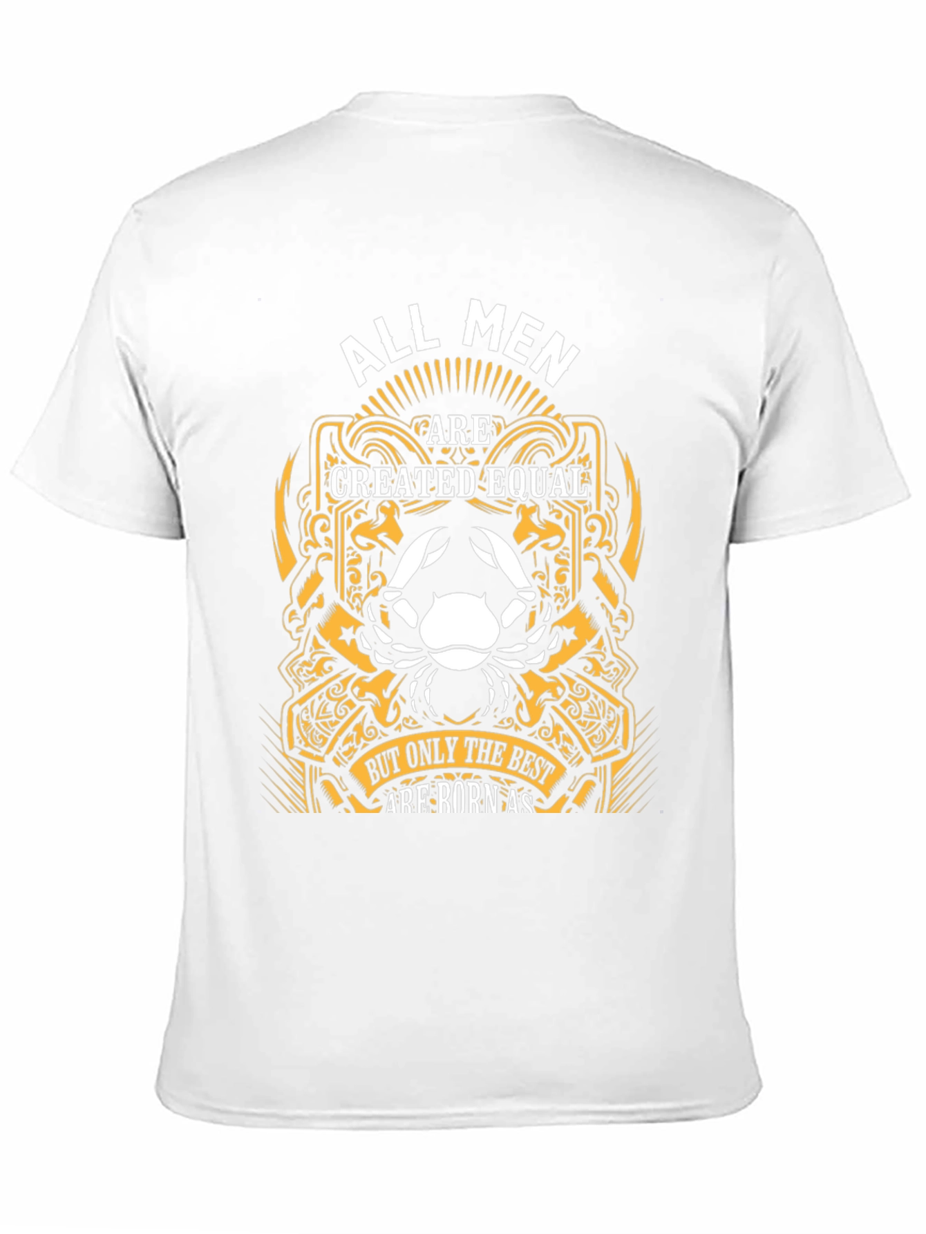 Cancer Zodiac Mens Graphic T-Shirt