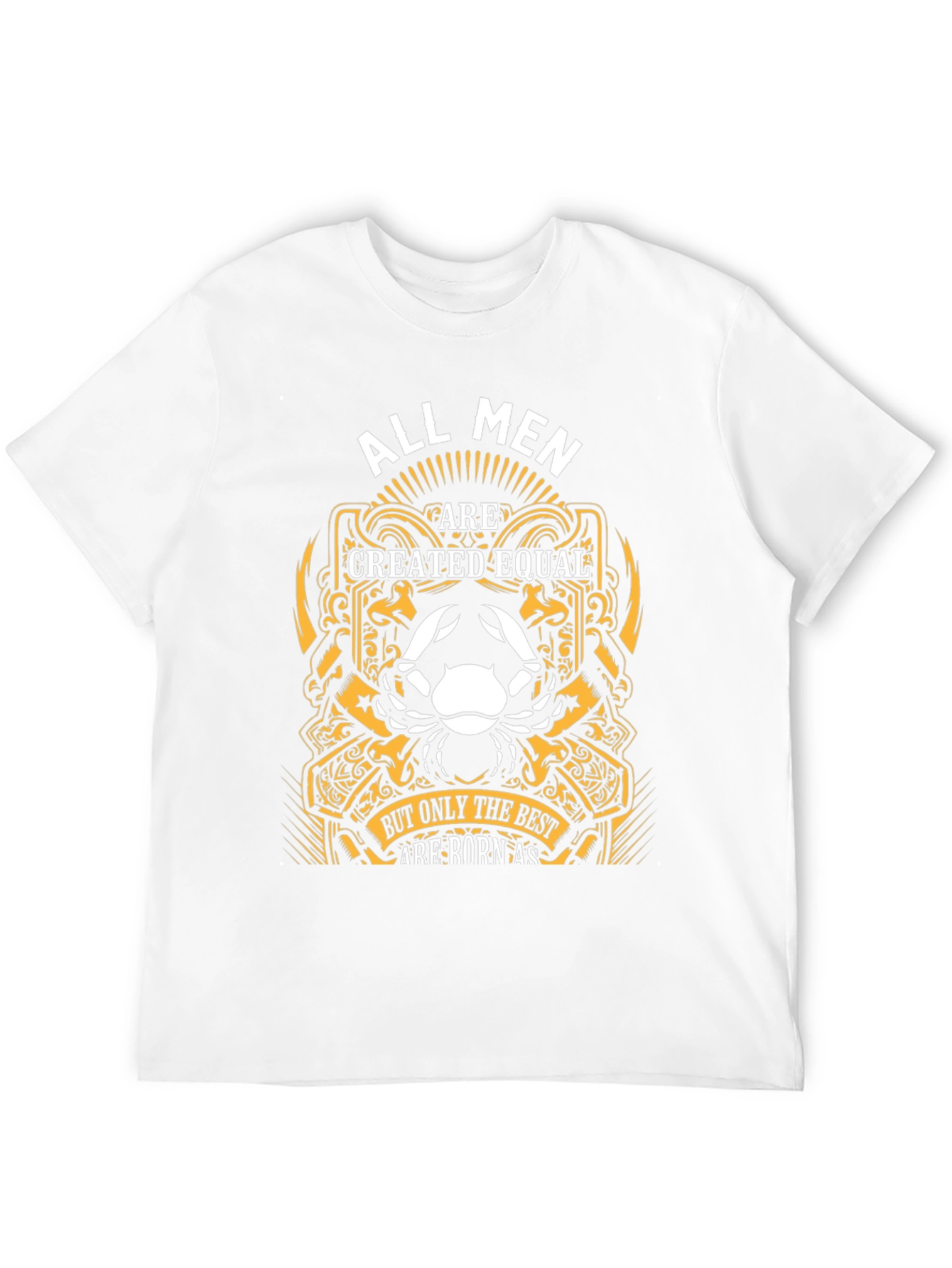 Cancer Zodiac Mens Graphic T-Shirt