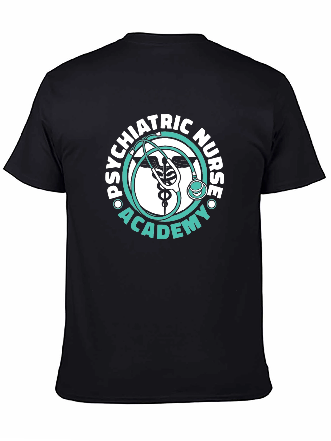 Psychiatric Nurse Academy Black T-Shirt