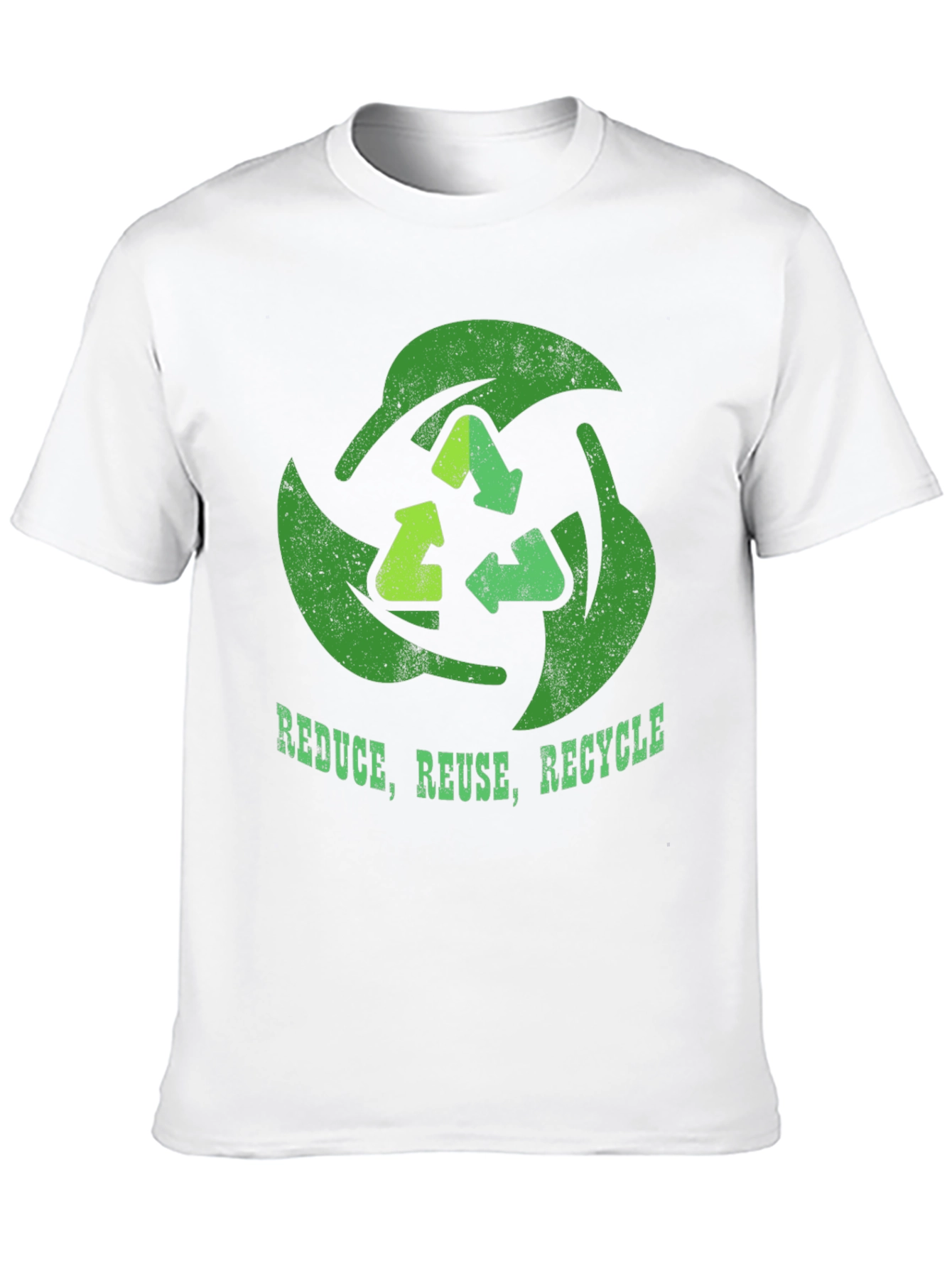 Reduce Reuse Recycle Graphic Tee - Eco-Friendly T-Shirt