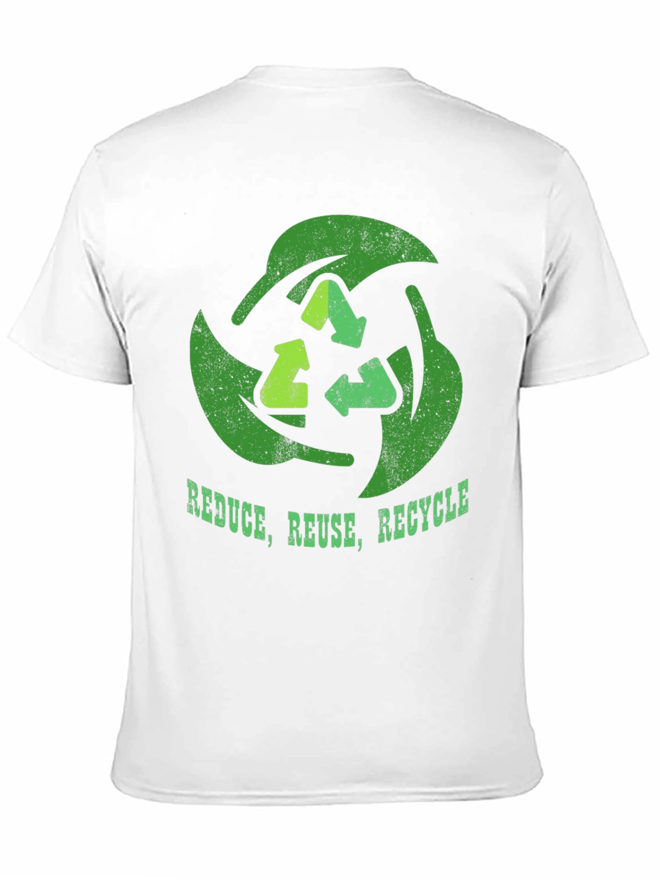 Reduce Reuse Recycle Graphic Tee - Eco-Friendly T-Shirt