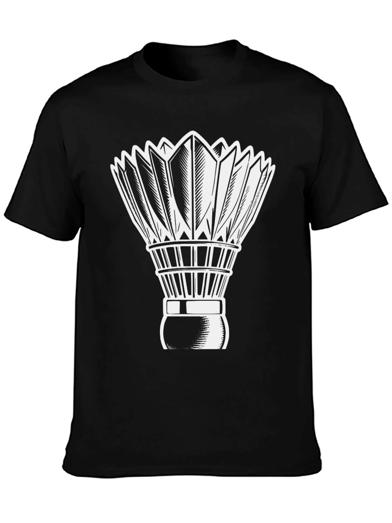 Badminton Shuttlecock Graphic Tee