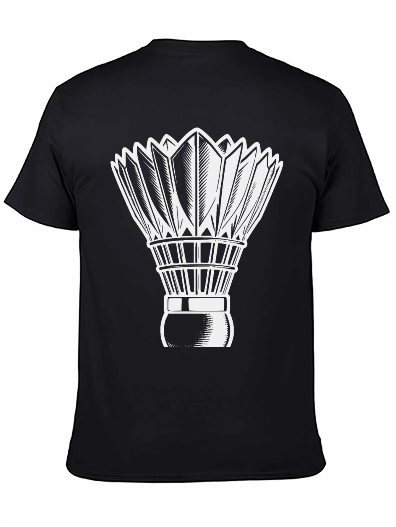 Badminton Shuttlecock Graphic Tee