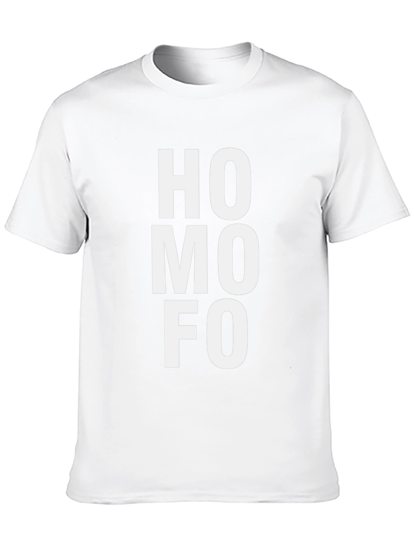 HOMOFO Graphic Tee - Bold Statement Shirt