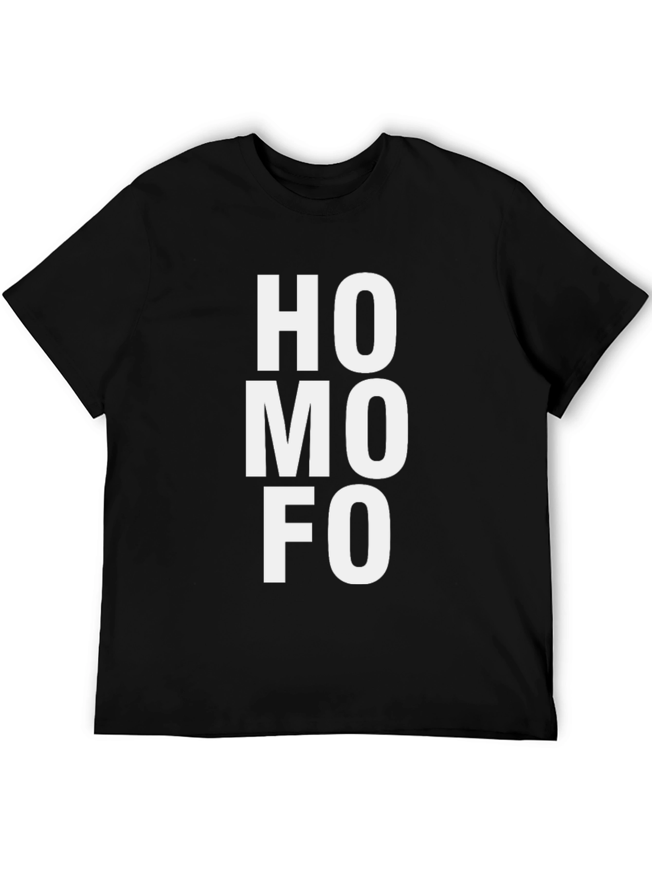 HOMOFO Graphic Tee - Bold Statement Shirt