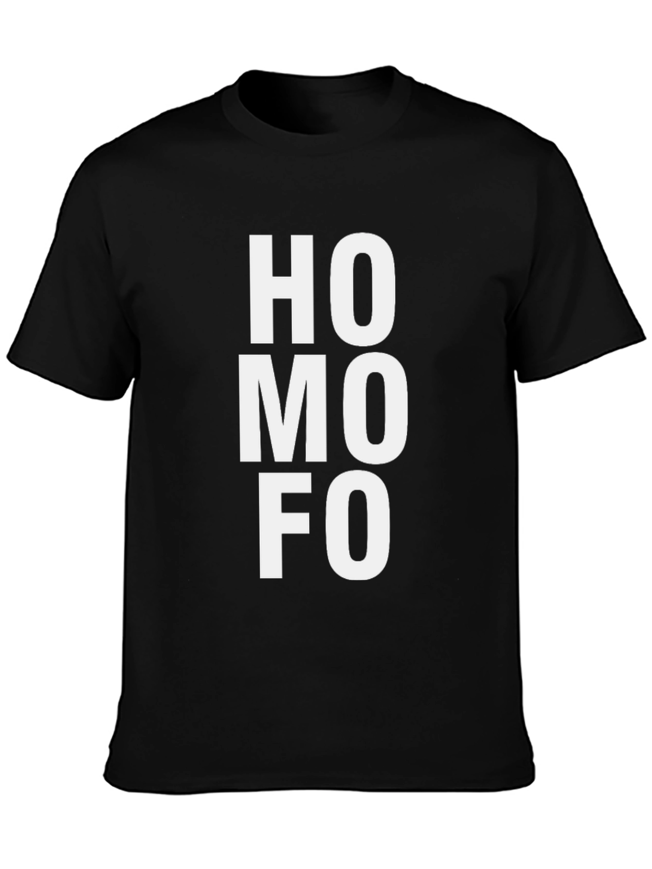 HOMOFO Graphic Tee - Bold Statement Shirt