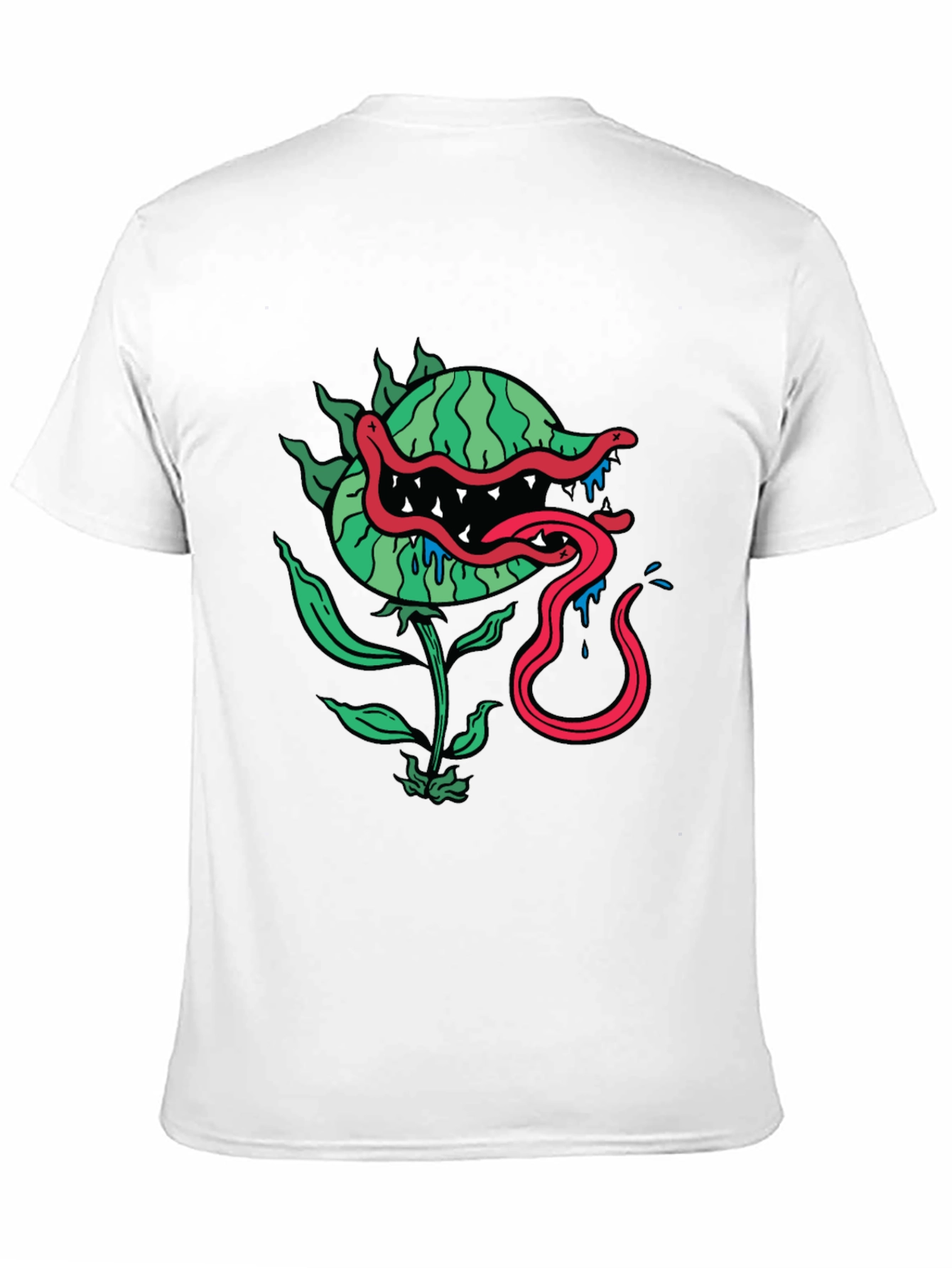 Man-Eating Plant Graphic Tee - Black