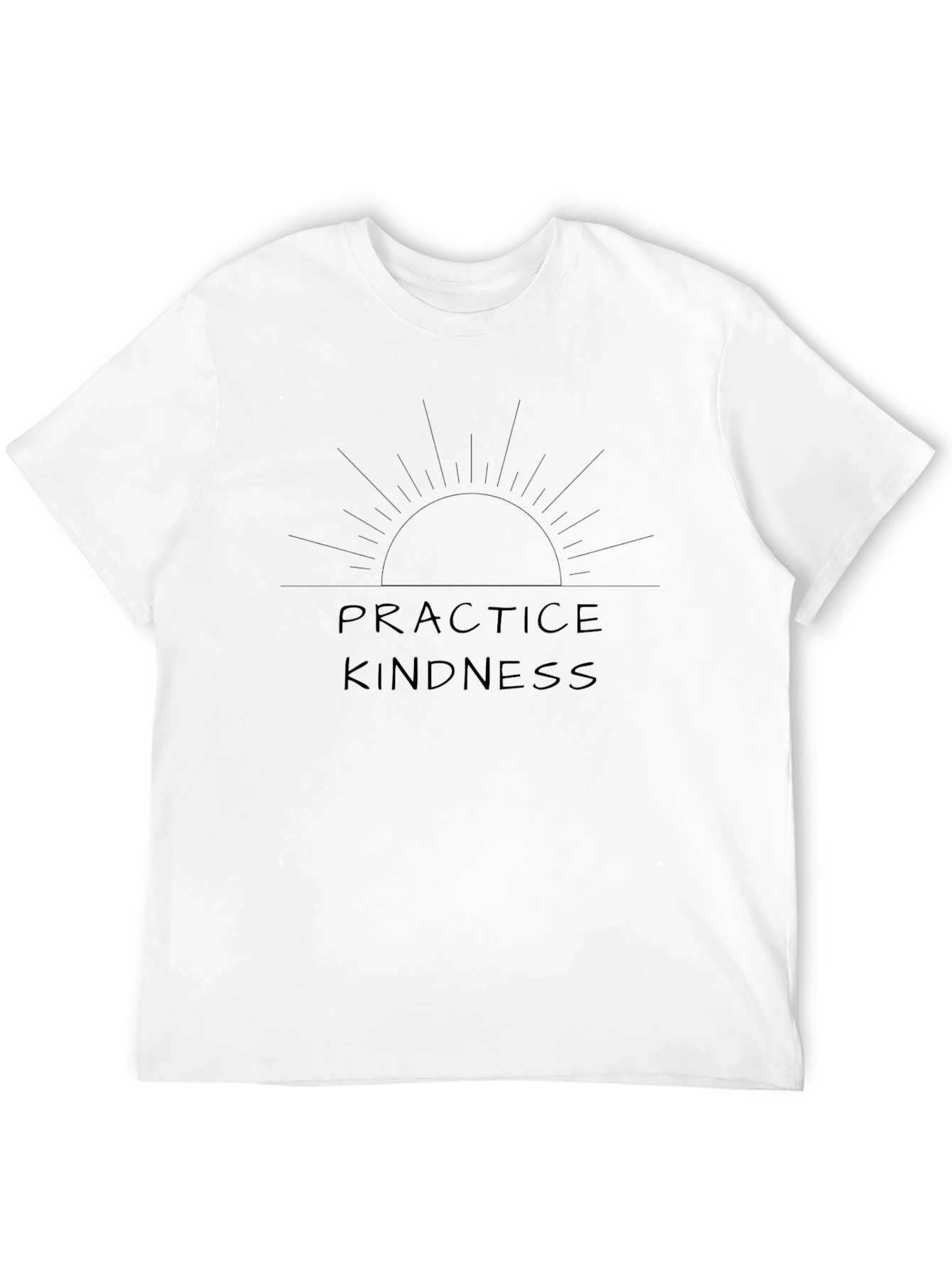 Practice Kindness Graphic Tee - Black