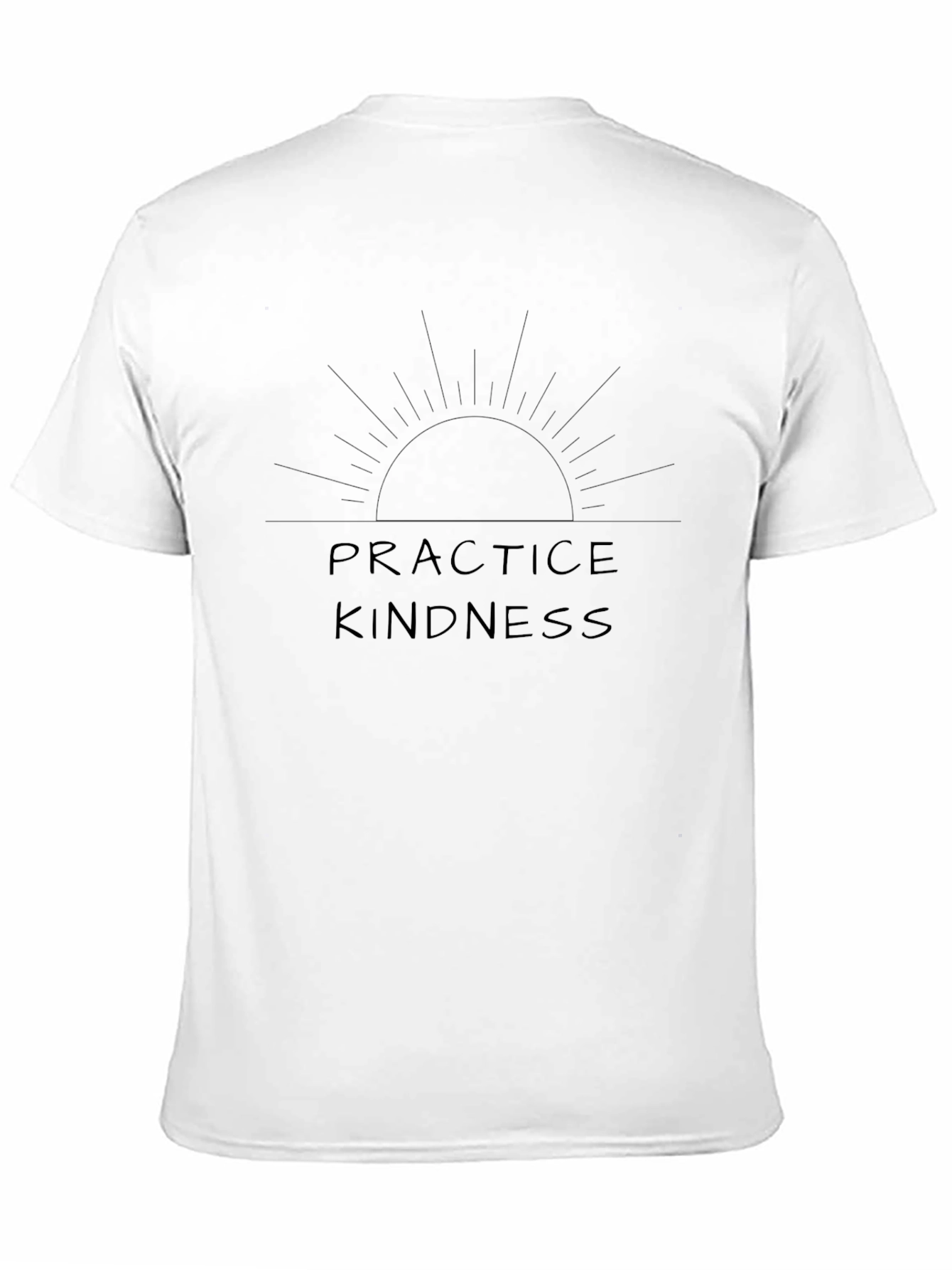 Practice Kindness Graphic Tee - Black