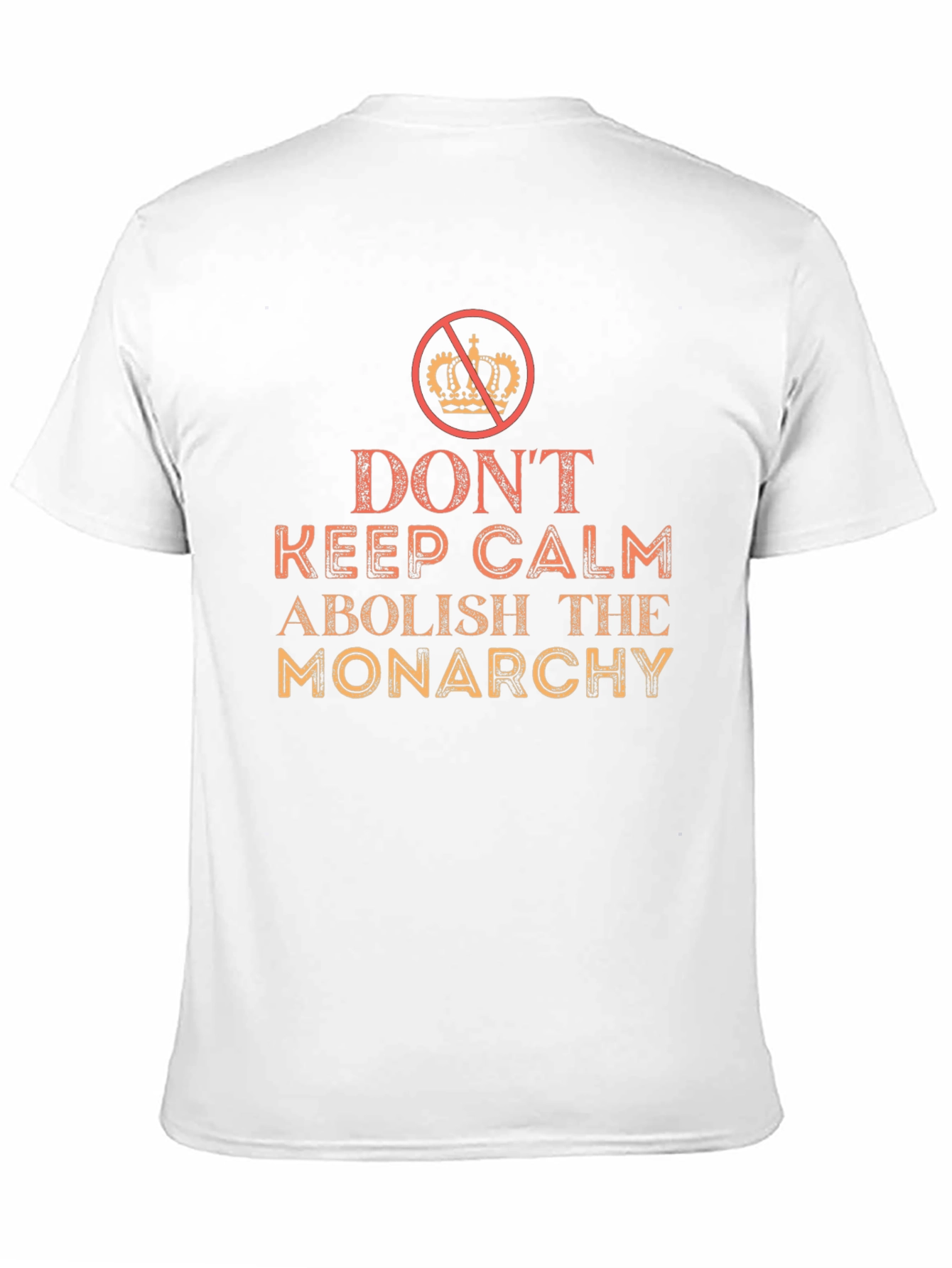 Abolish The Monarchy Graphic Tee