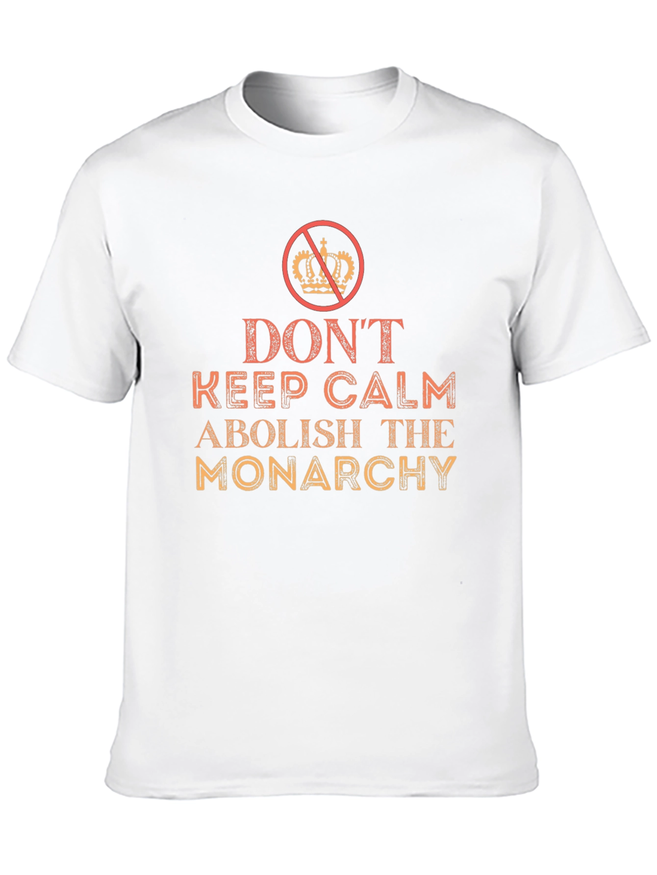 Abolish The Monarchy Graphic Tee