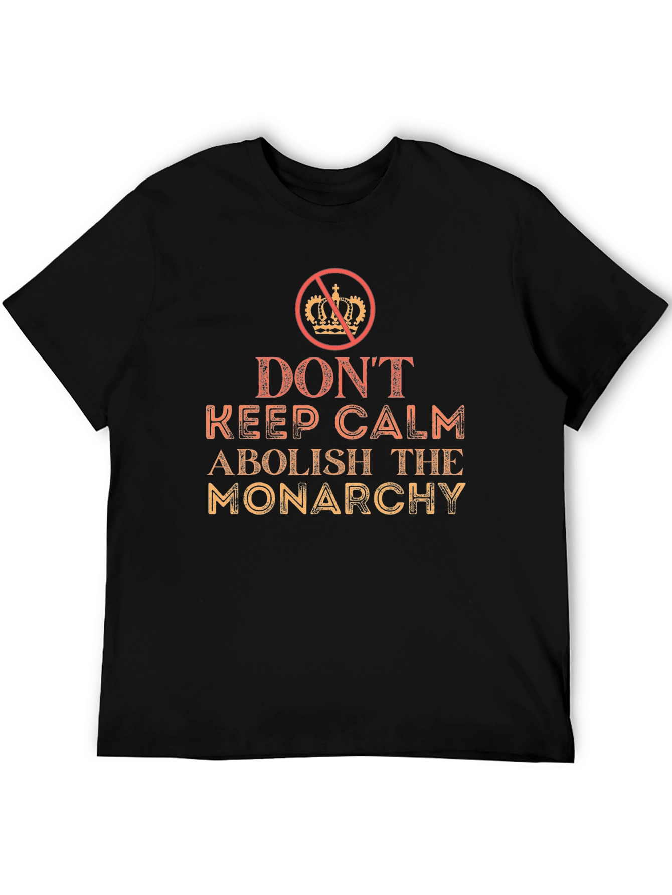 Abolish The Monarchy Graphic Tee