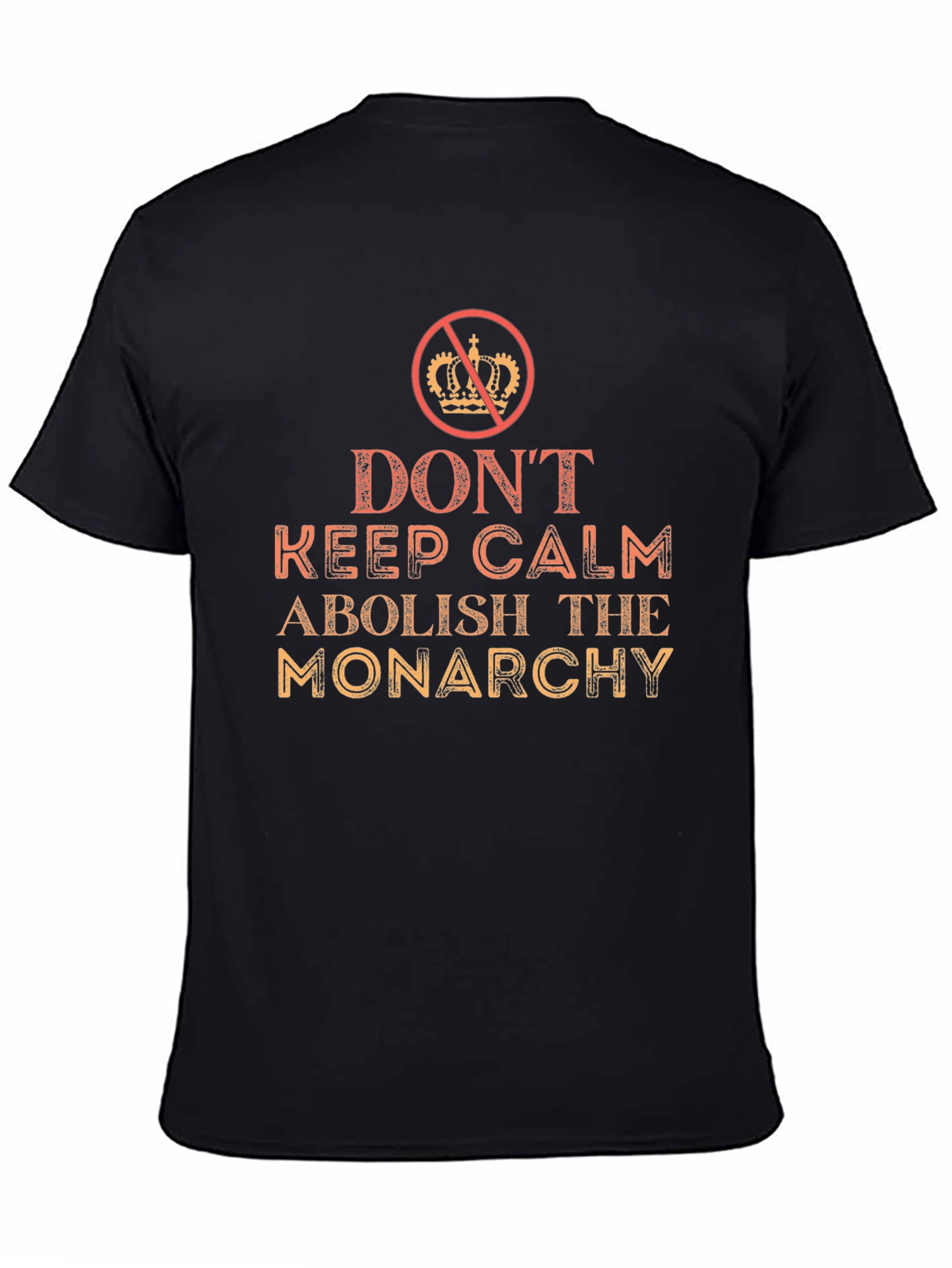 Abolish The Monarchy Graphic Tee