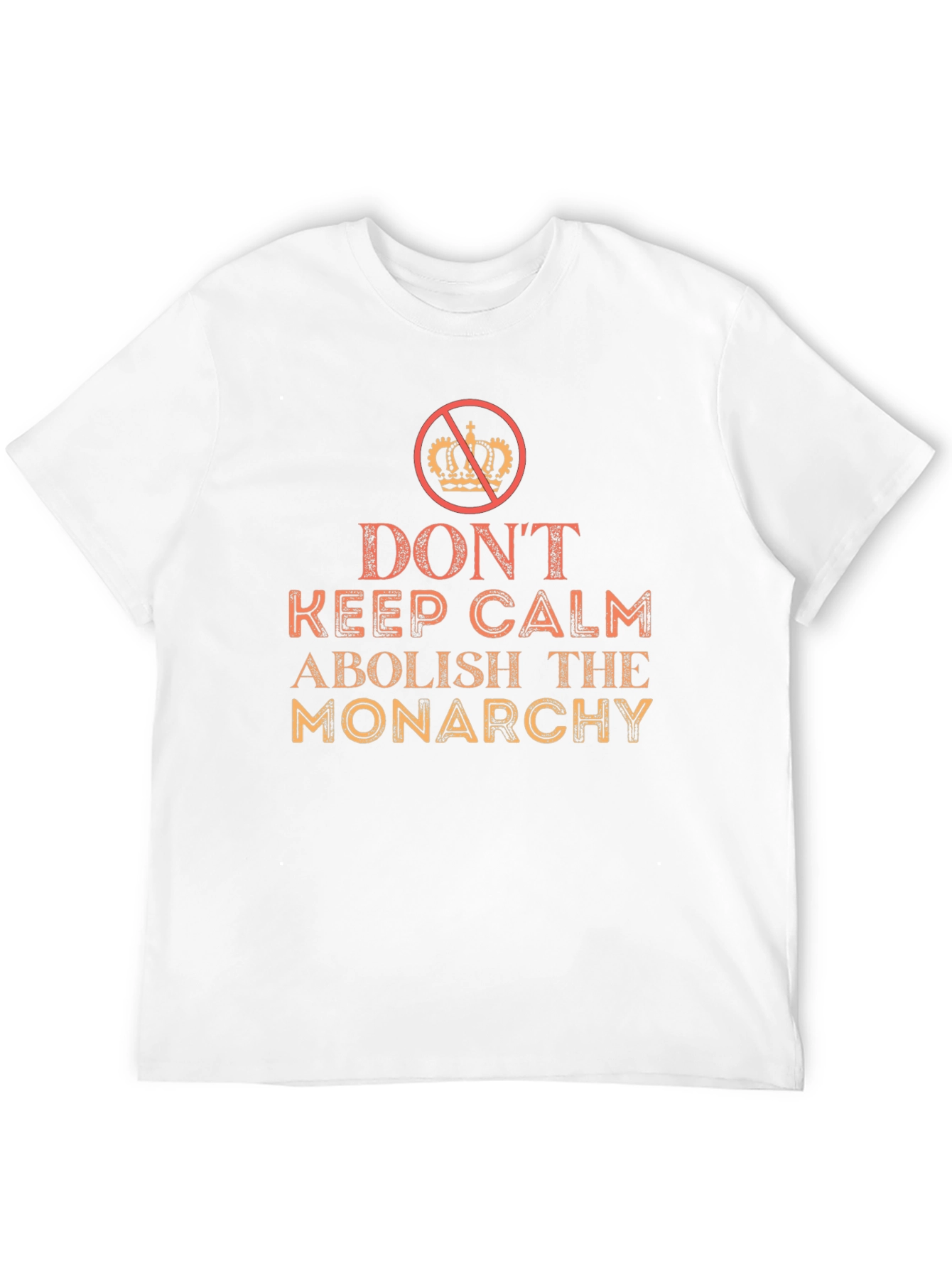 Abolish The Monarchy Graphic Tee