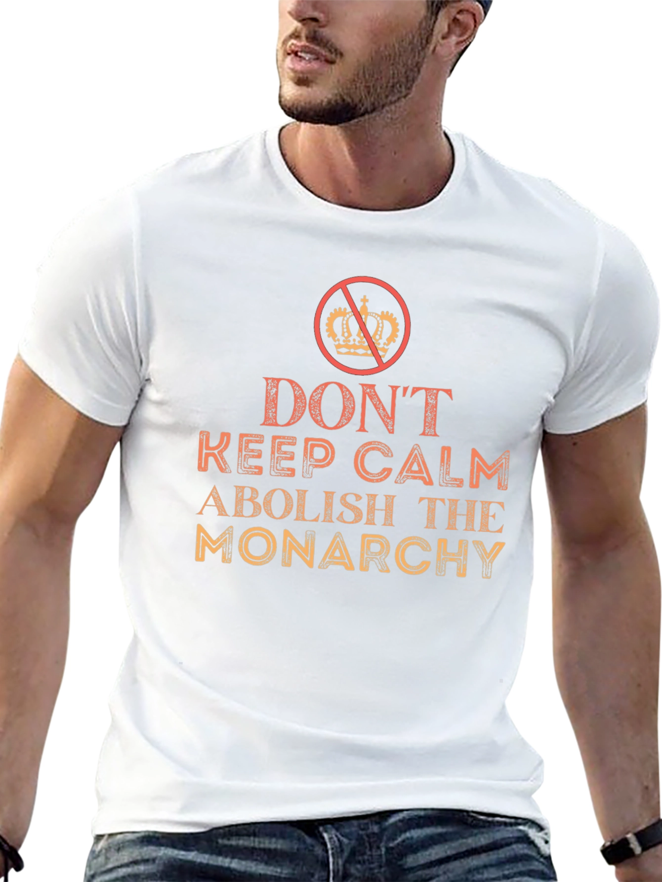 Abolish The Monarchy Graphic Tee