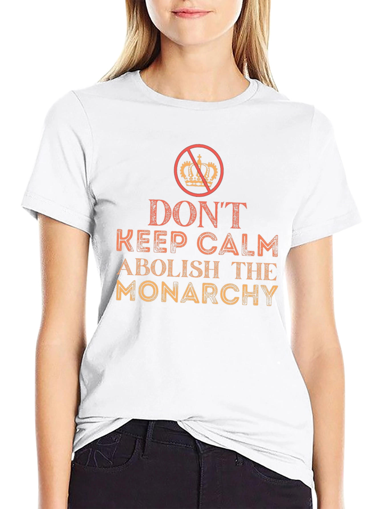 Abolish The Monarchy Graphic Tee