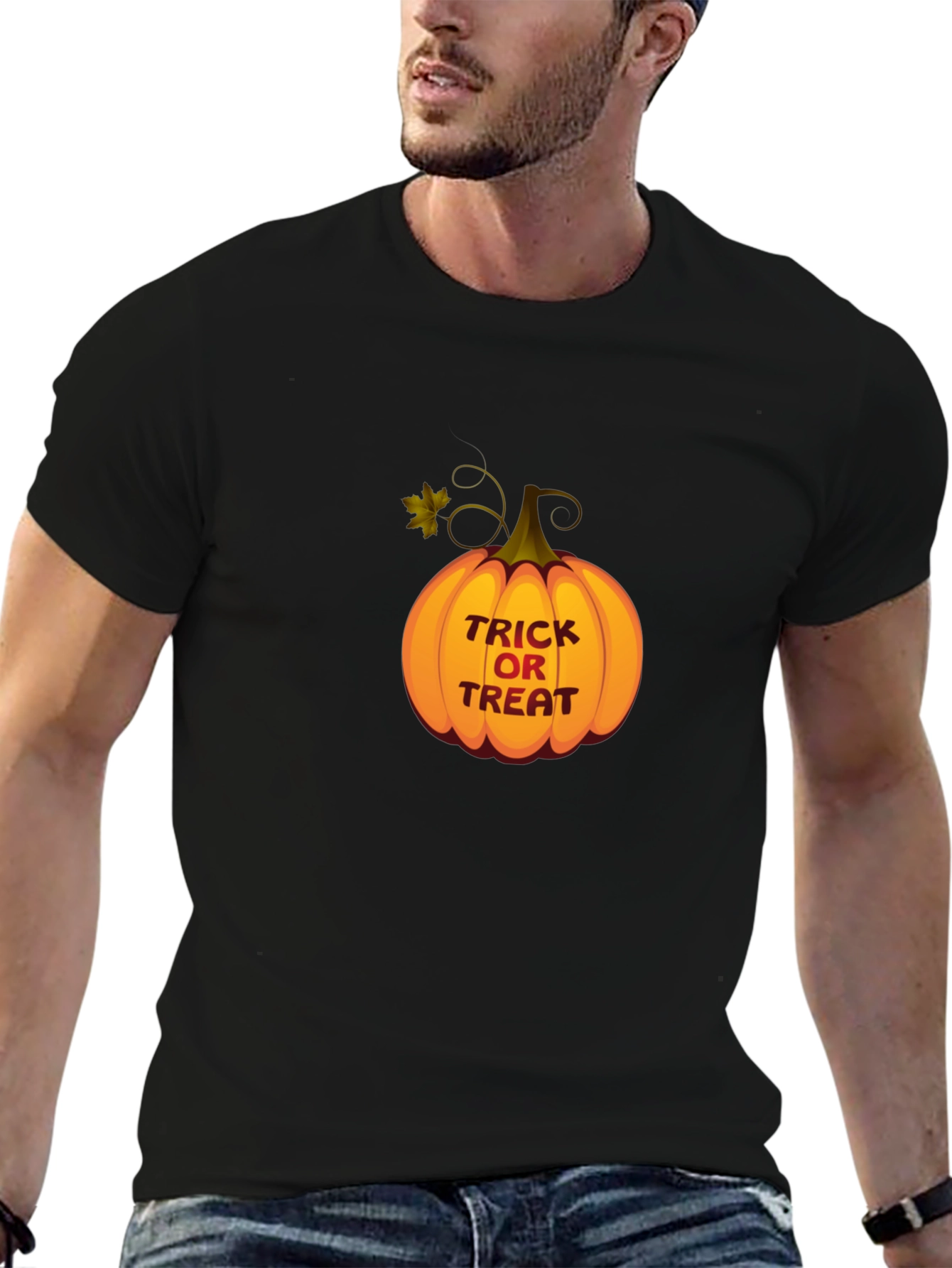 Halloween Pumpkin T-Shirt - Trick or Treat Tee